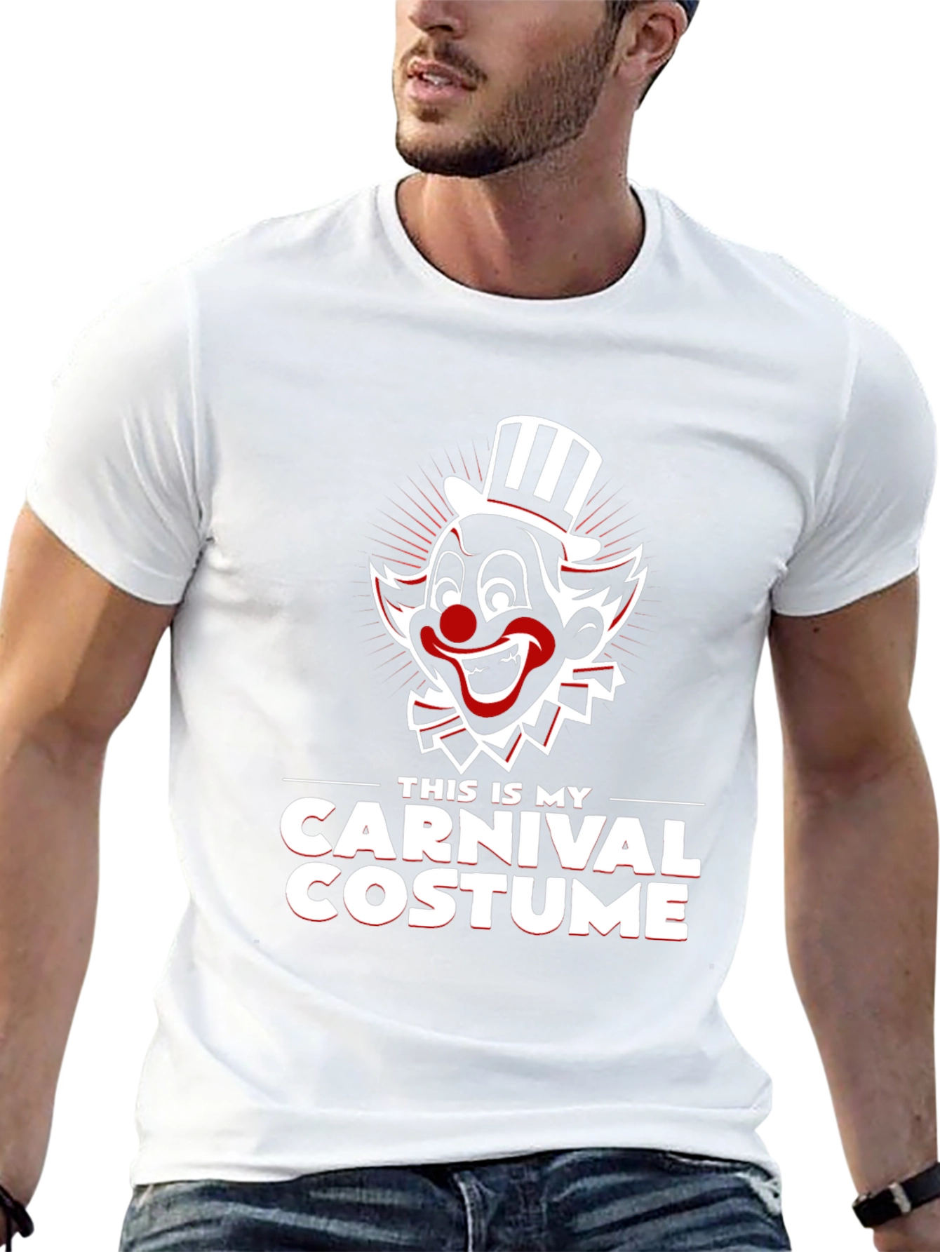 Carnival Costume T-Shirt - Halloween Clown