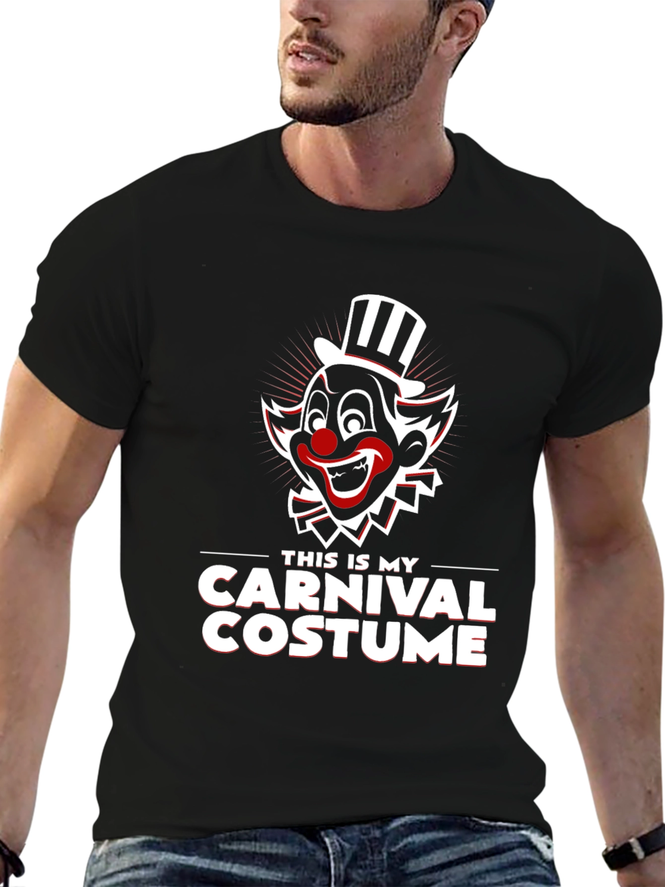 Carnival Costume T-Shirt - Halloween Clown