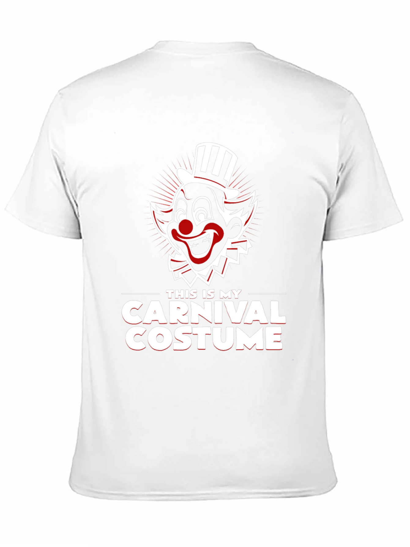 Carnival Costume T-Shirt - Halloween Clown
