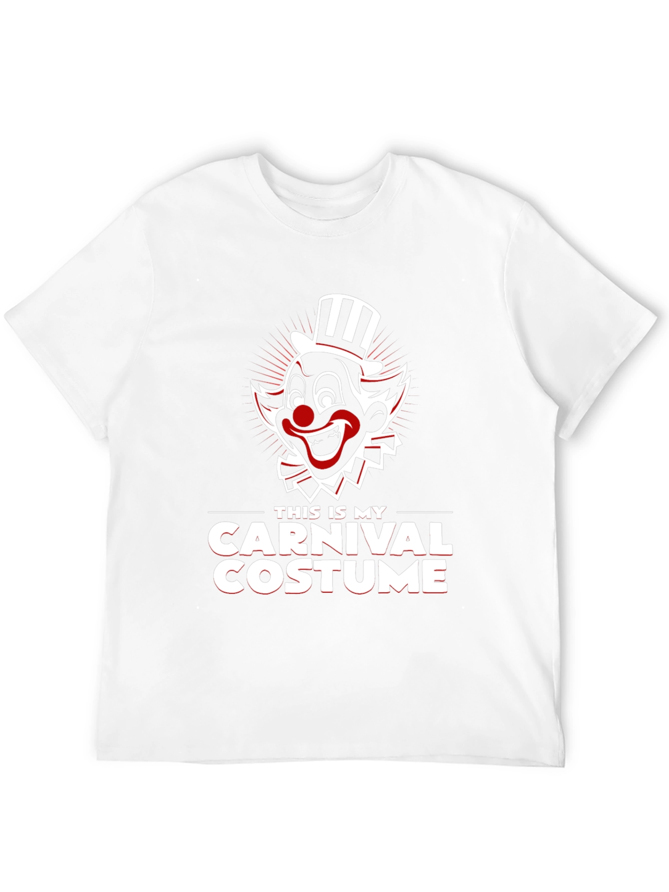 Carnival Costume T-Shirt - Halloween Clown