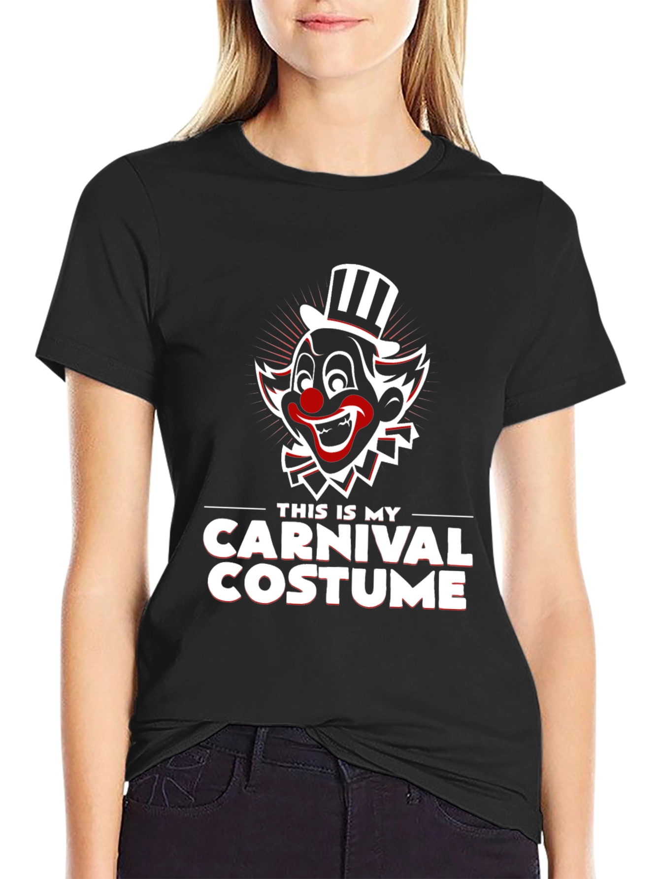 Carnival Costume T-Shirt - Halloween Clown