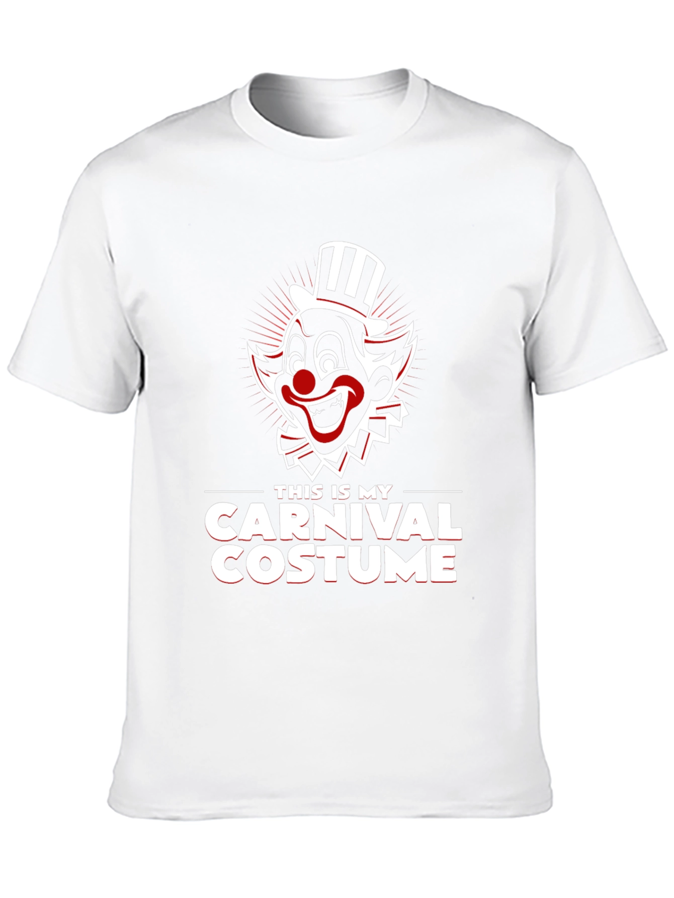Carnival Costume T-Shirt - Halloween Clown