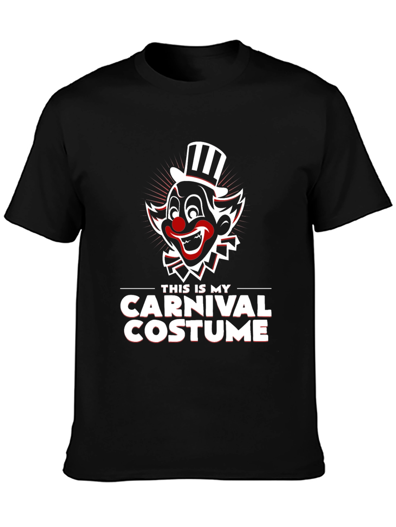 Carnival Costume T-Shirt - Halloween Clown