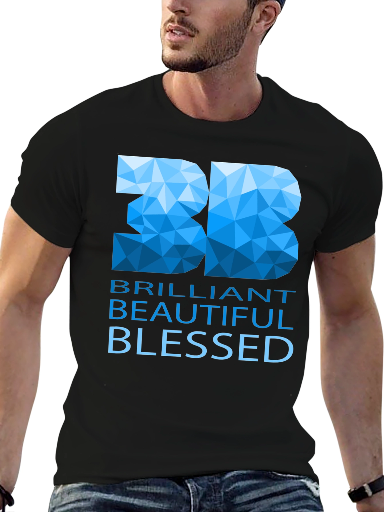 Brilliant Beautiful Blessed Graphic T-Shirt