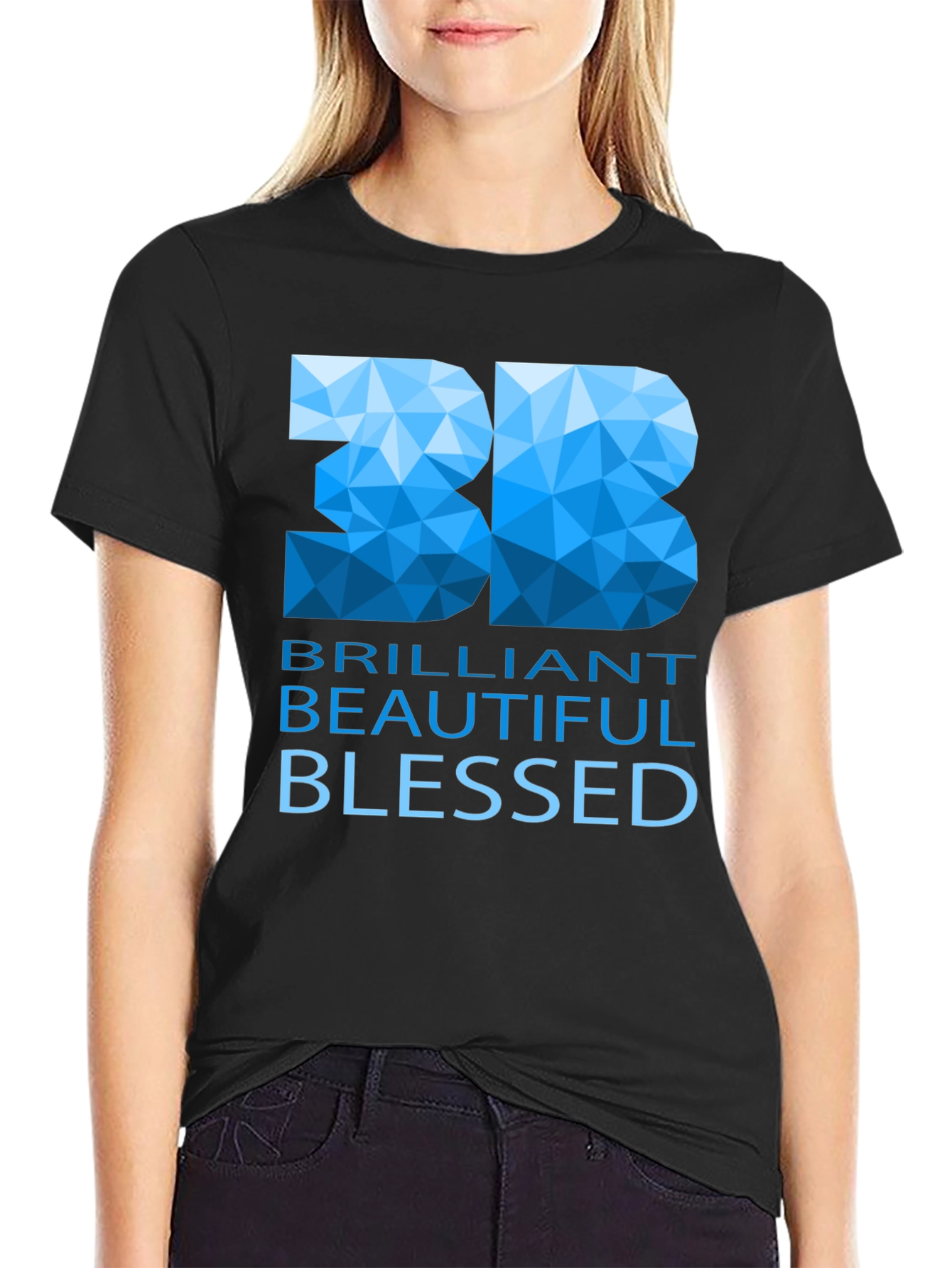 Brilliant Beautiful Blessed Graphic T-Shirt