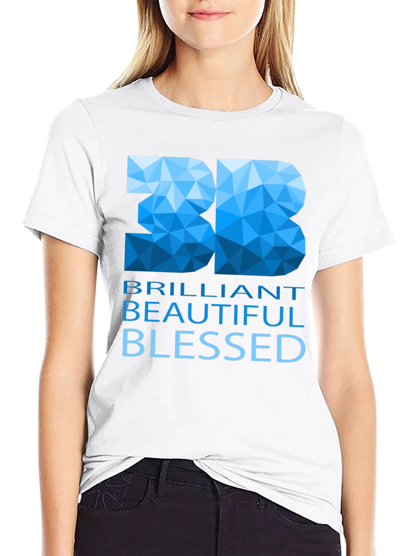 Brilliant Beautiful Blessed Graphic T-Shirt