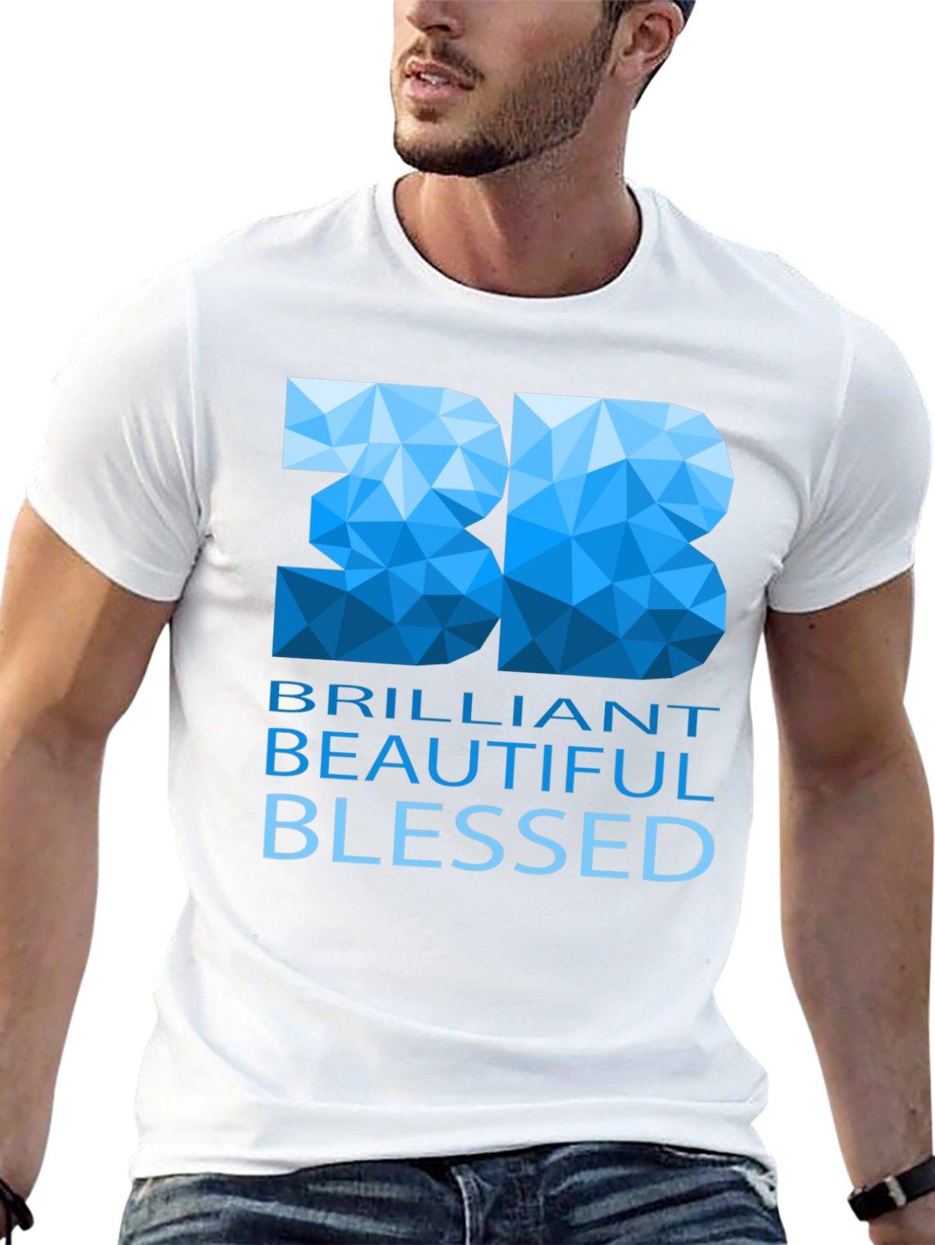Brilliant Beautiful Blessed Graphic T-Shirt