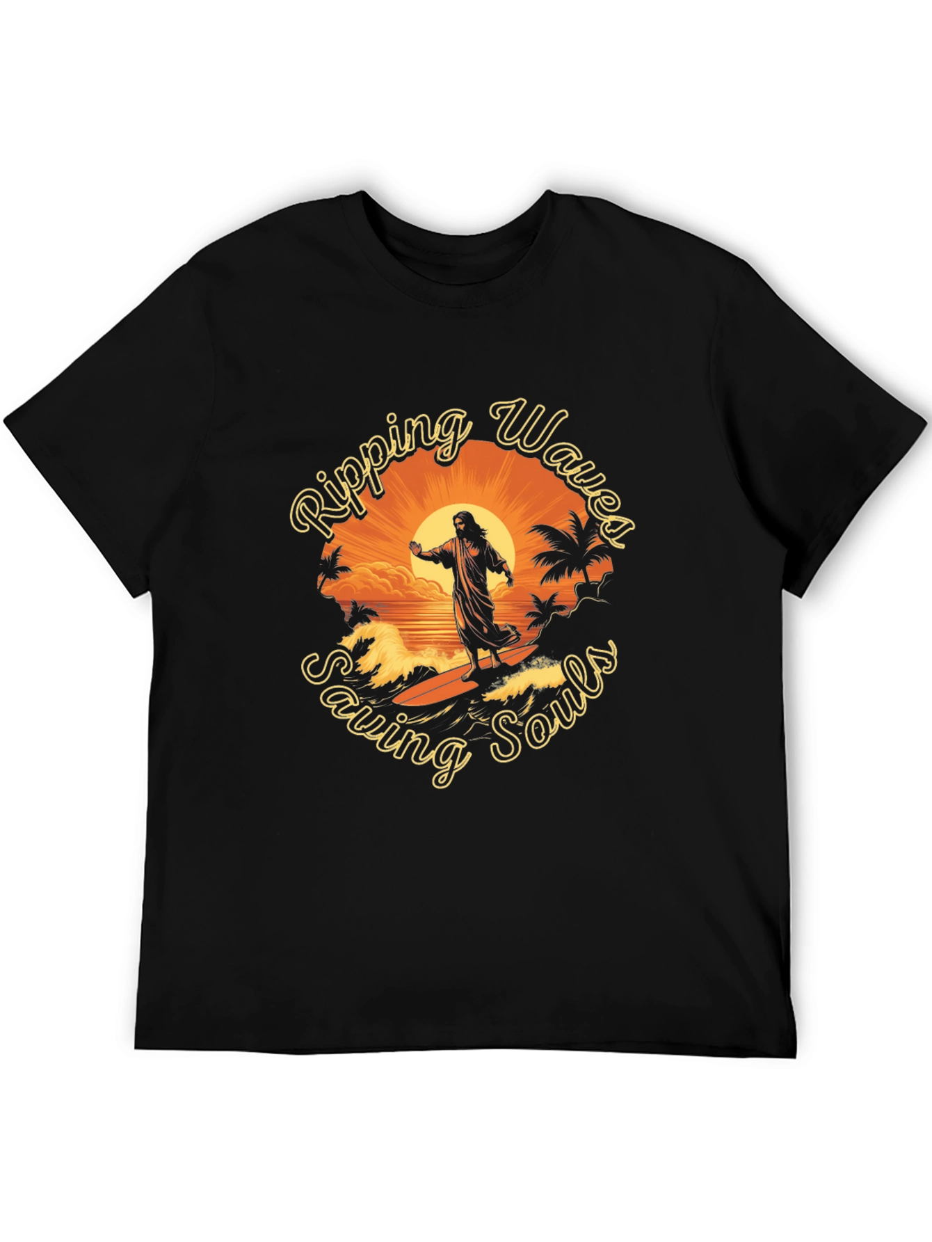 Ripping Waves Saving Souls Tee