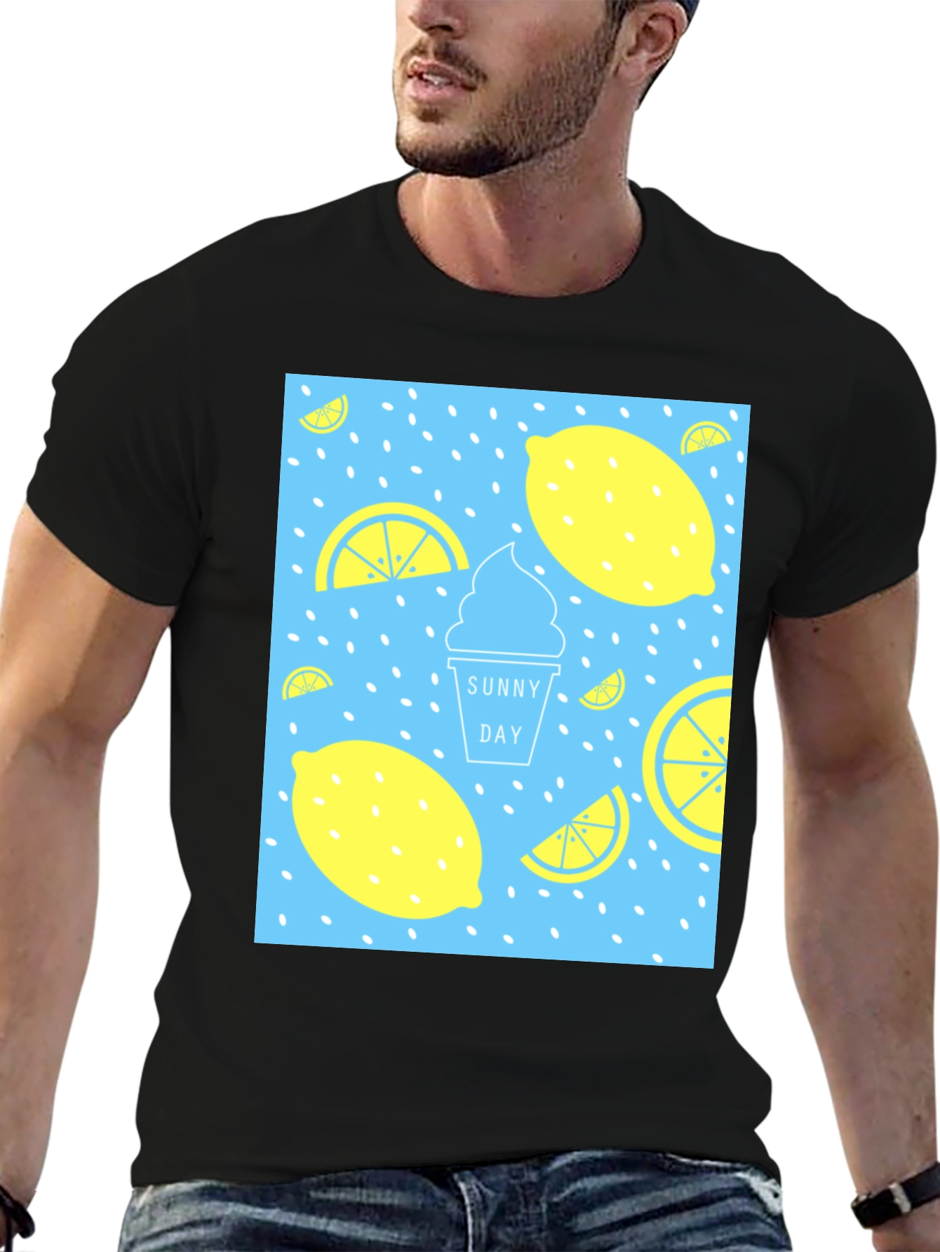 Sunny Day Lemon Graphic Tee