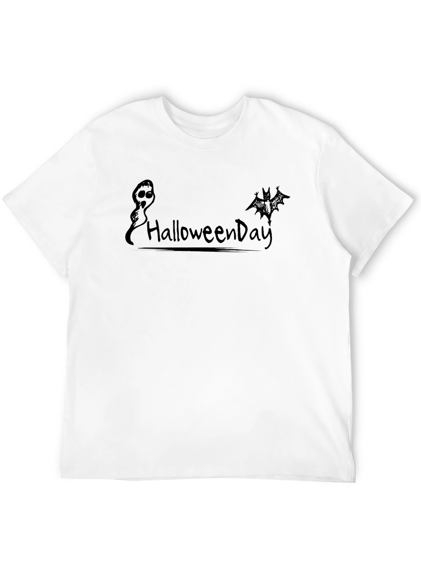 HalloweenDay Black Graphic T-Shirt