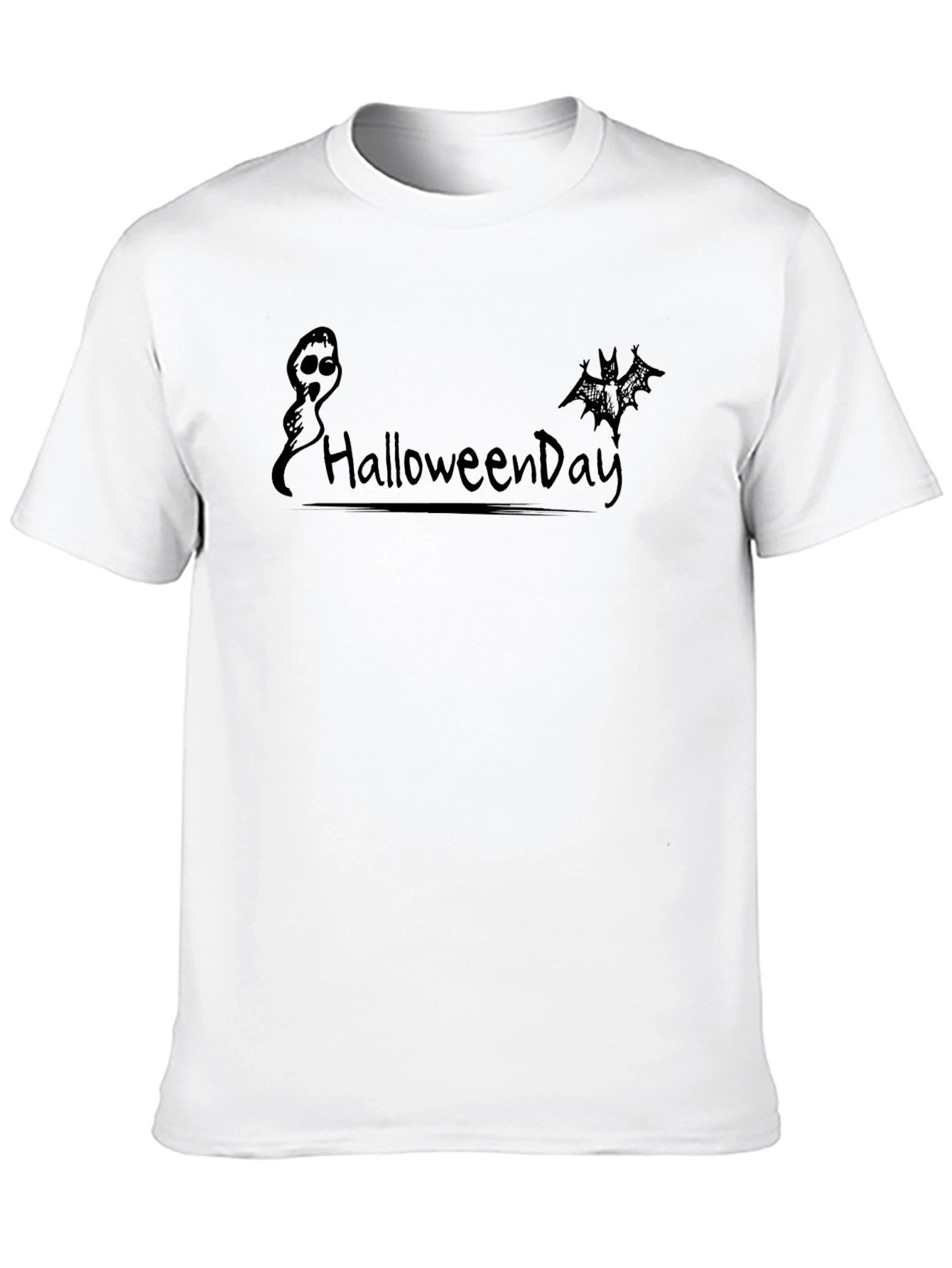 HalloweenDay Black Graphic T-Shirt