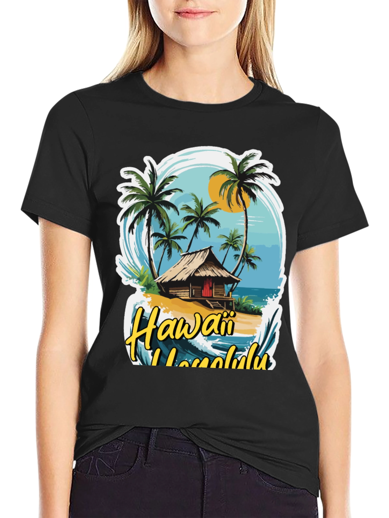 Hawaii Honolulu Beach T-Shirt