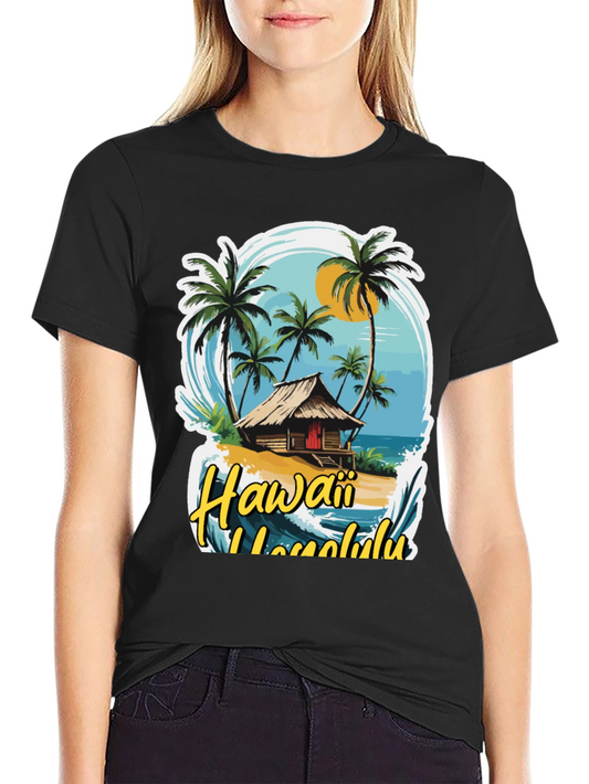 Hawaii Honolulu Beach T-Shirt