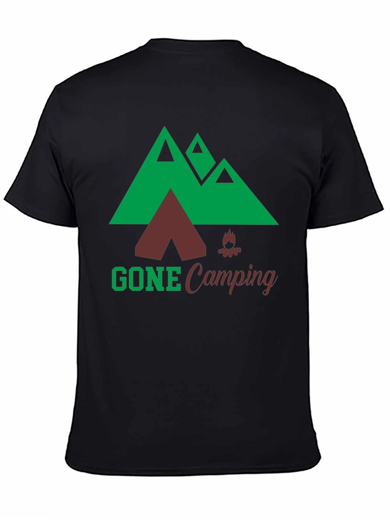 Gone Camping Graphic Tee - Outdoor Adventure T-Shirt