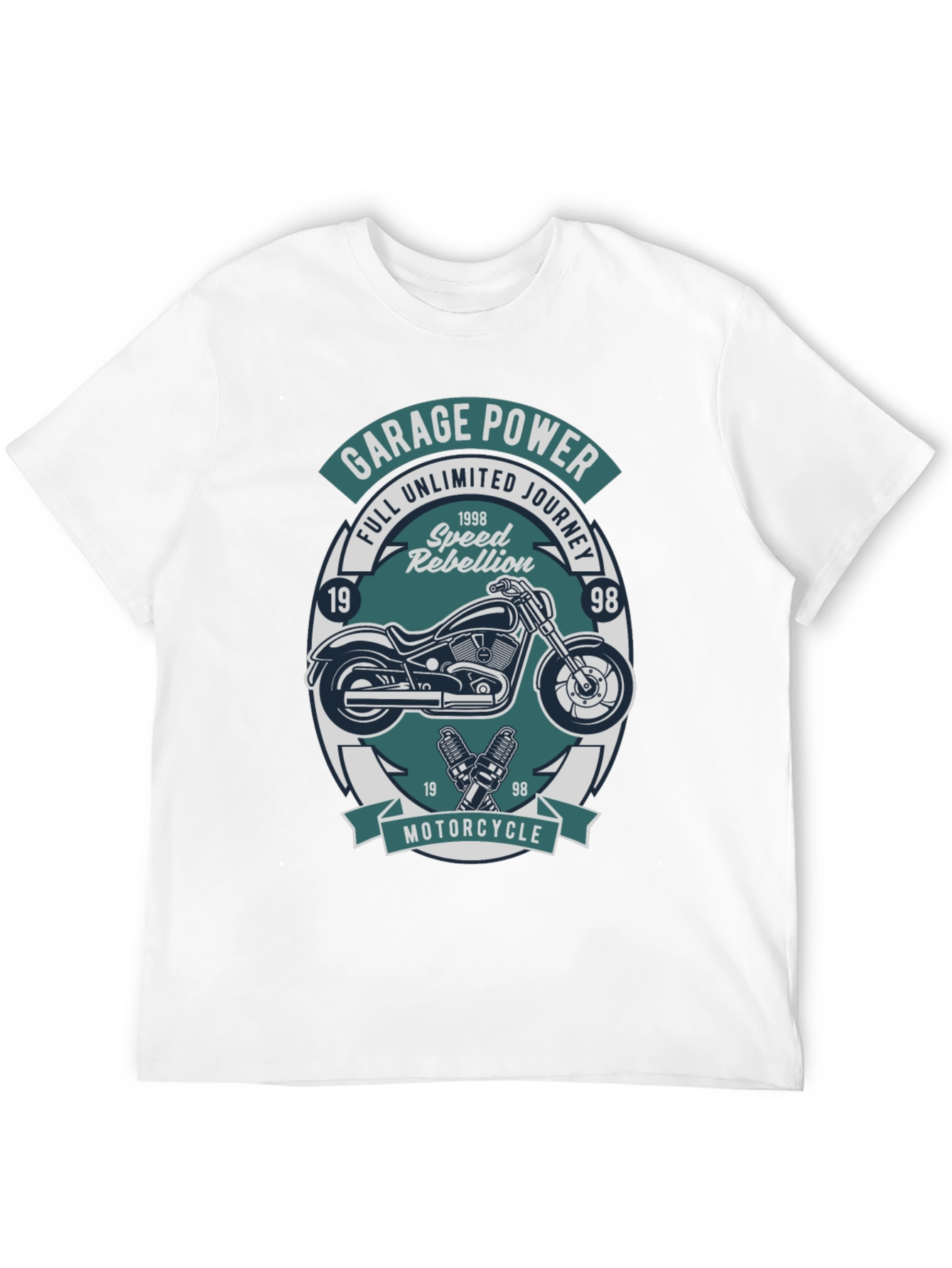 Garage Power Motorcycle T-Shirt