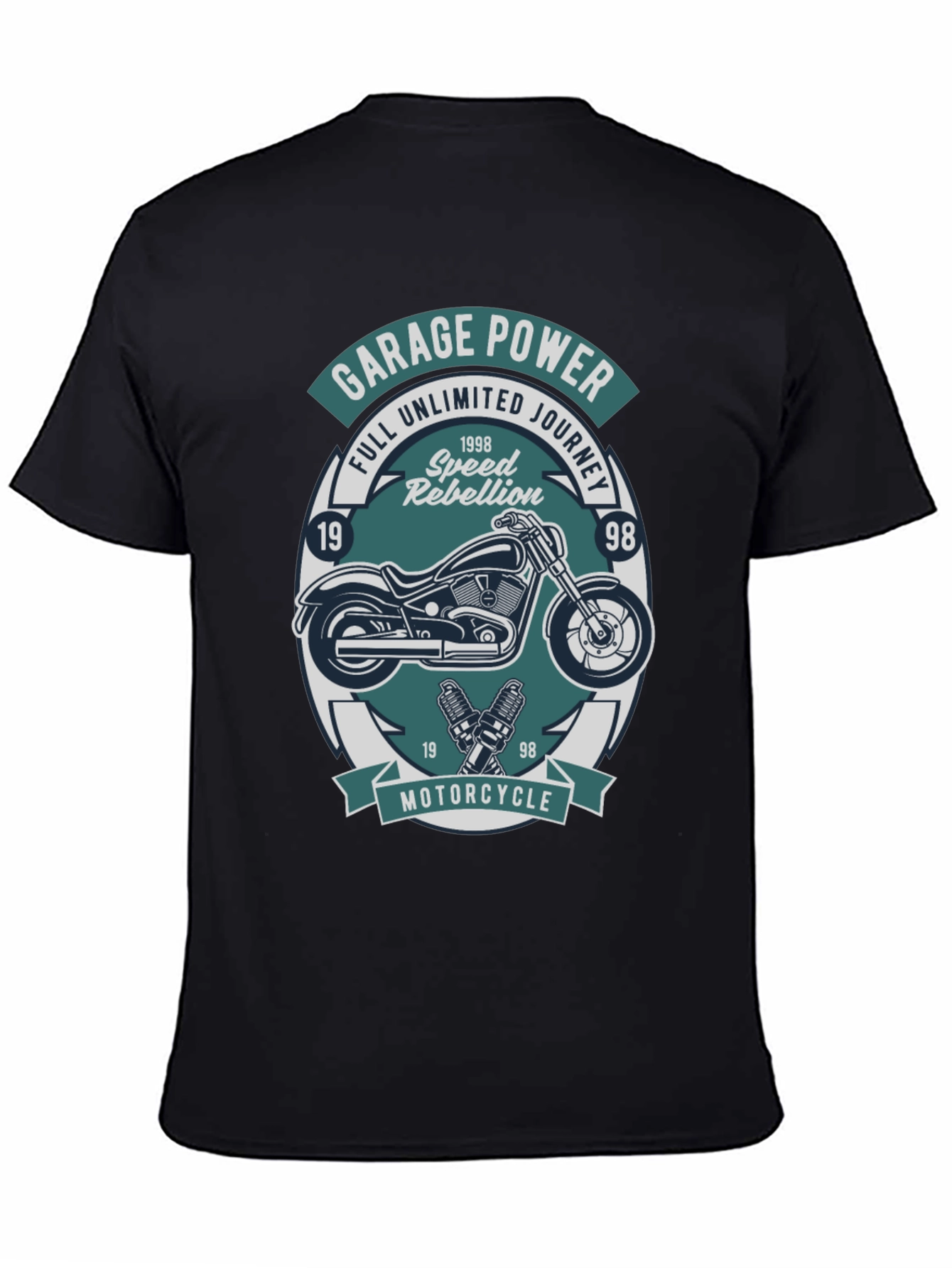 Garage Power Motorcycle T-Shirt