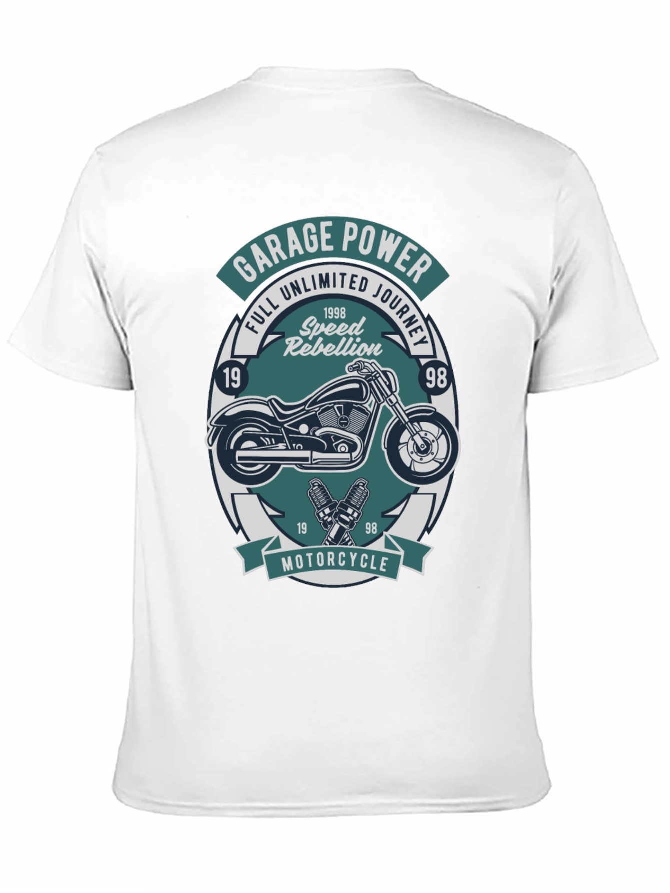 Garage Power Motorcycle T-Shirt