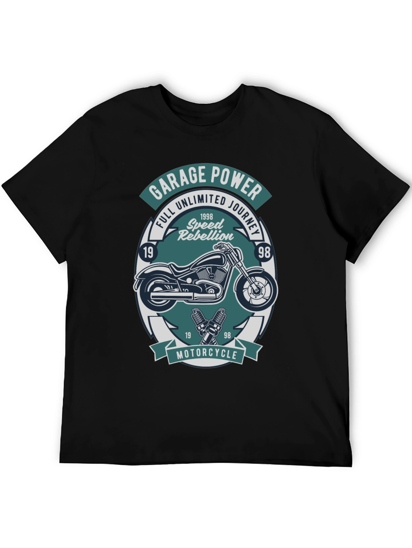 Garage Power Motorcycle T-Shirt