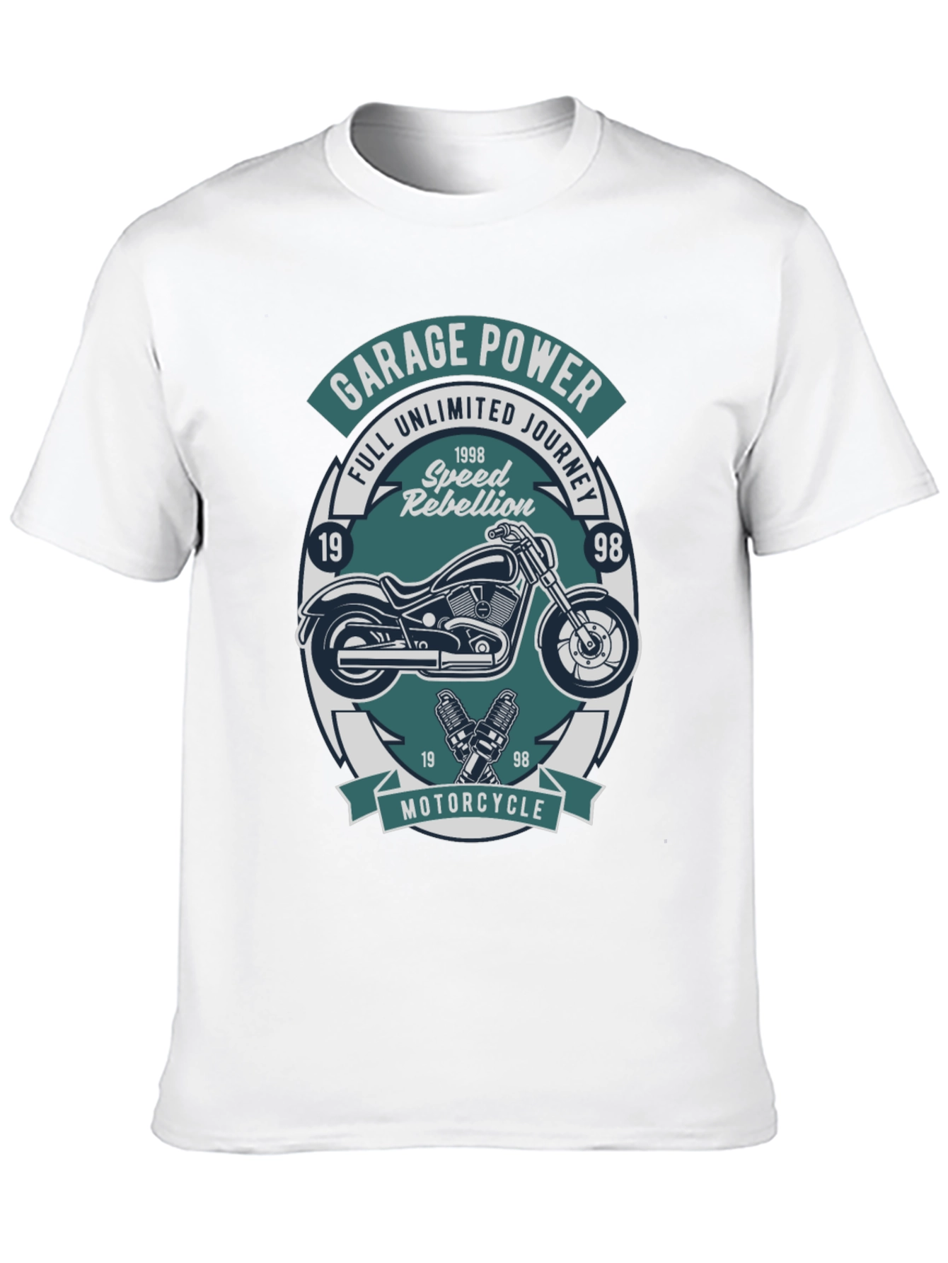Garage Power Motorcycle T-Shirt