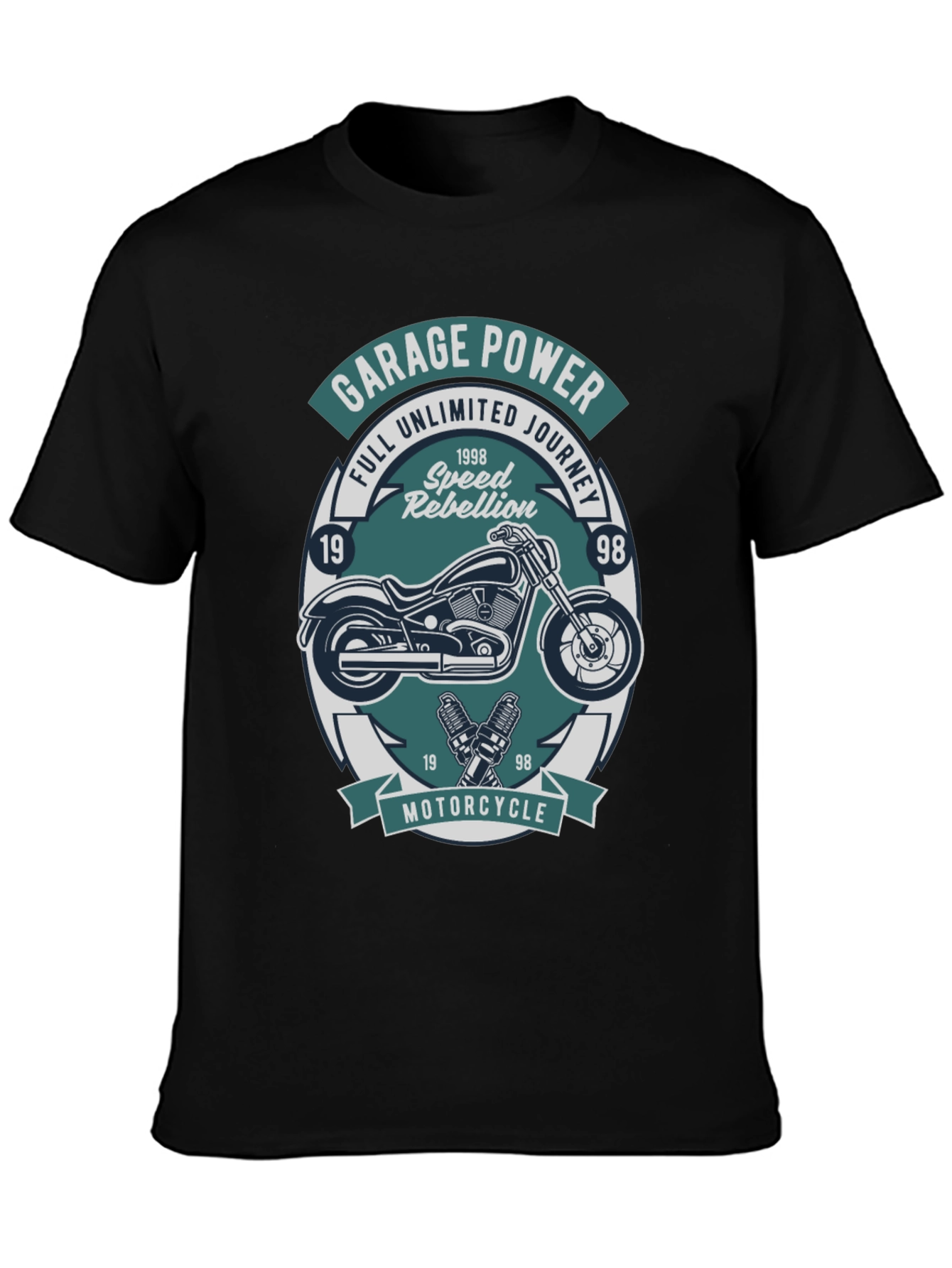 Garage Power Motorcycle T-Shirt
