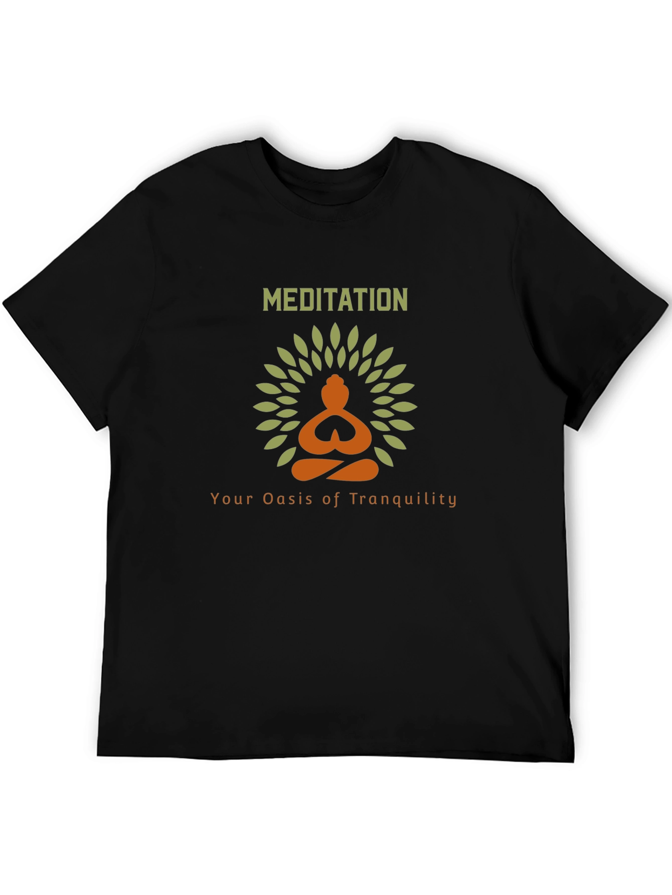 Meditation Oasis T-Shirt - Tranquility Tee