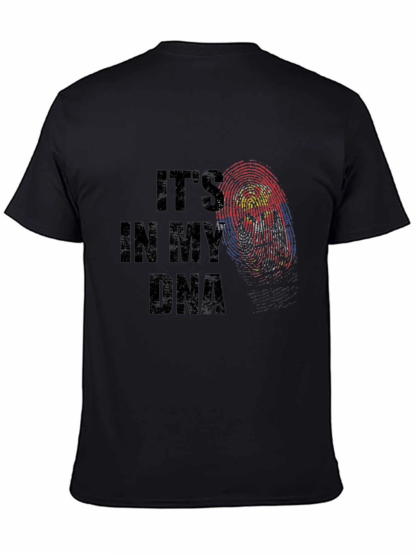 Its In My DNA Fingerprint Graphic T-Shirt