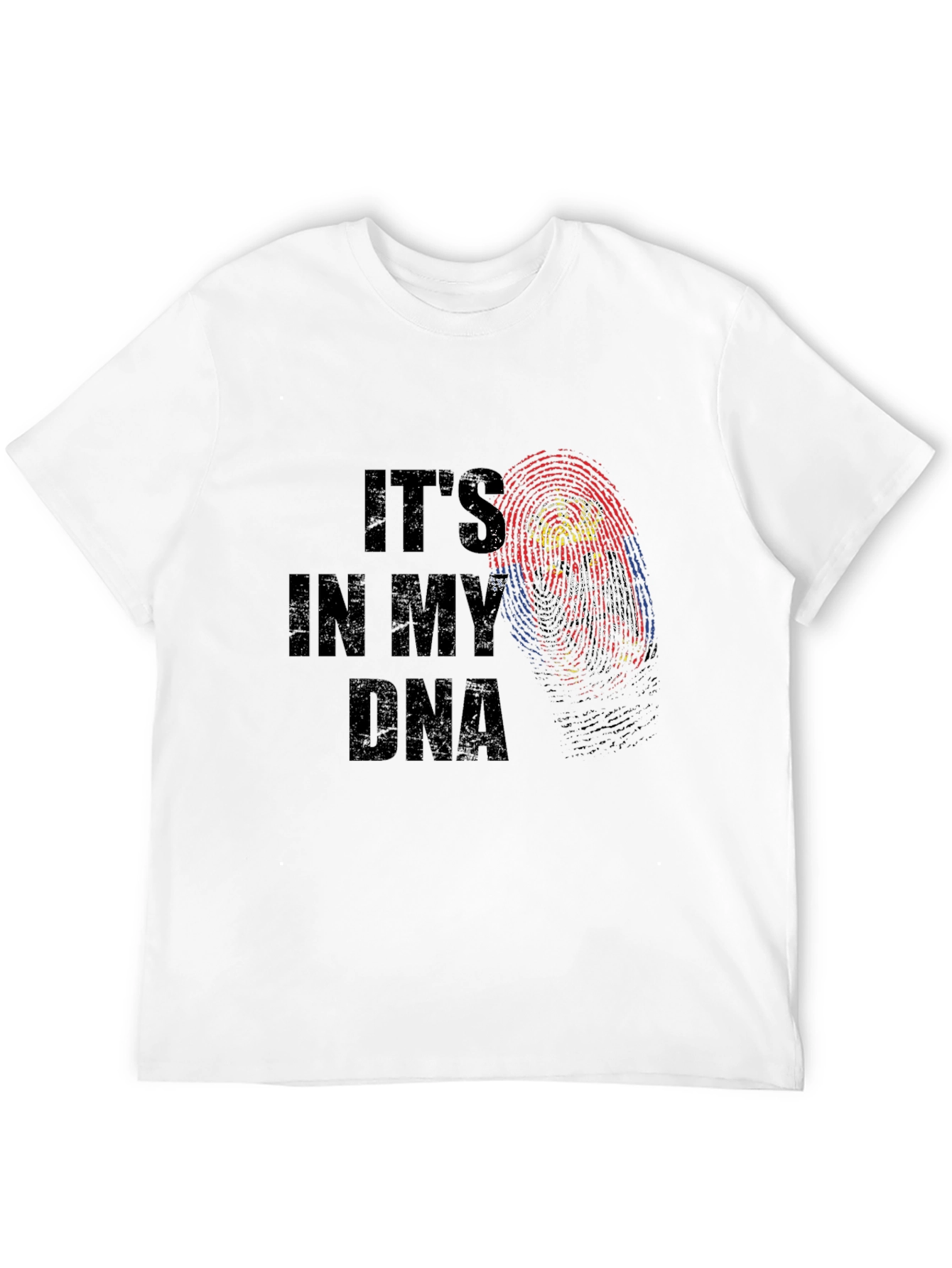 Its In My DNA Fingerprint Graphic T-Shirt