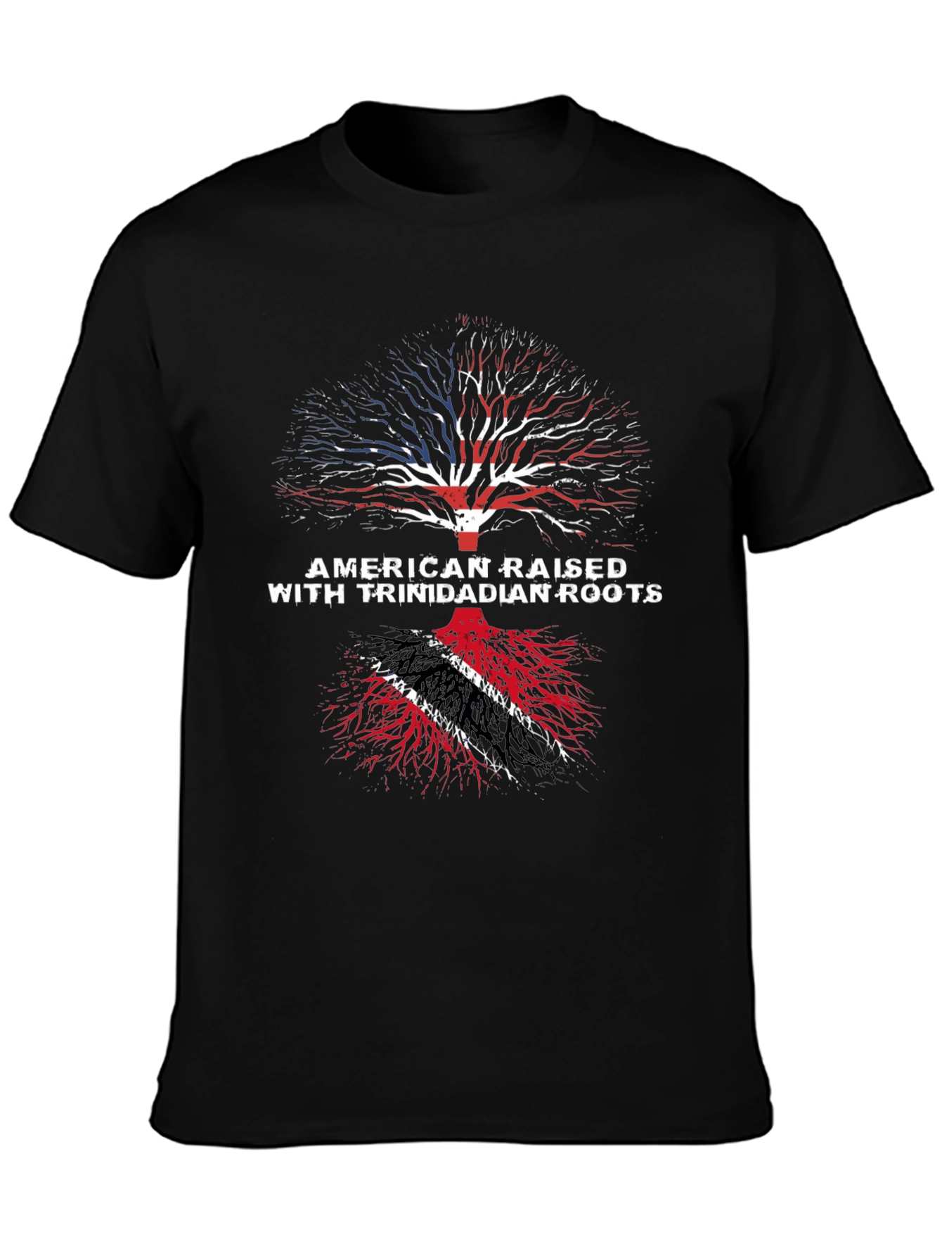American Raised Trinidadian Roots T-Shirt
