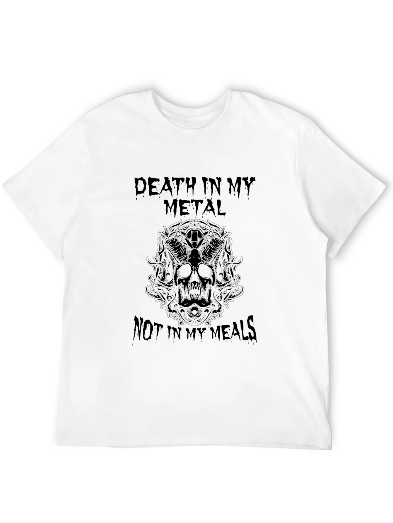 Death Metal T-Shirt: Skull Graphic Tee