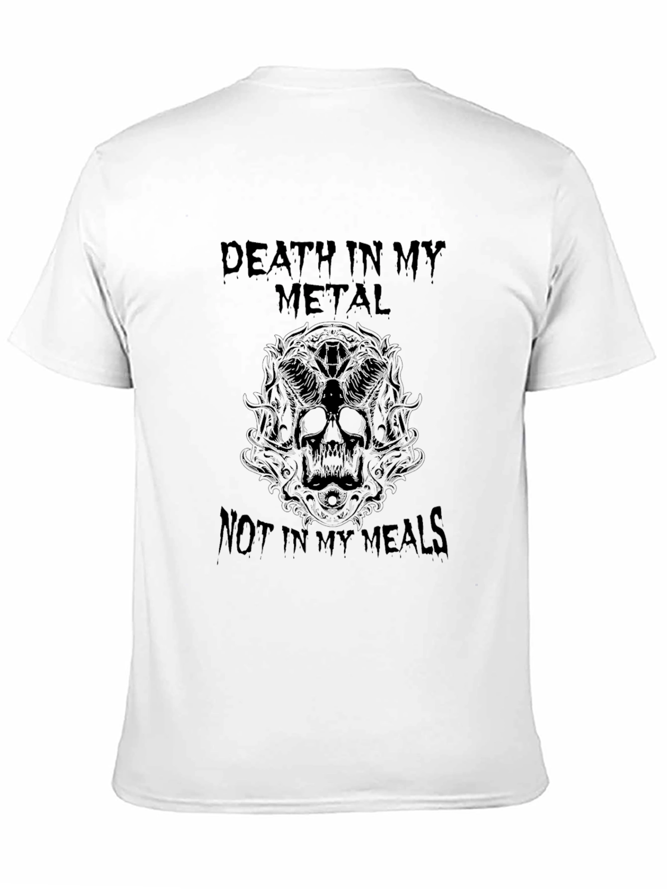 Death Metal T-Shirt: Skull Graphic Tee