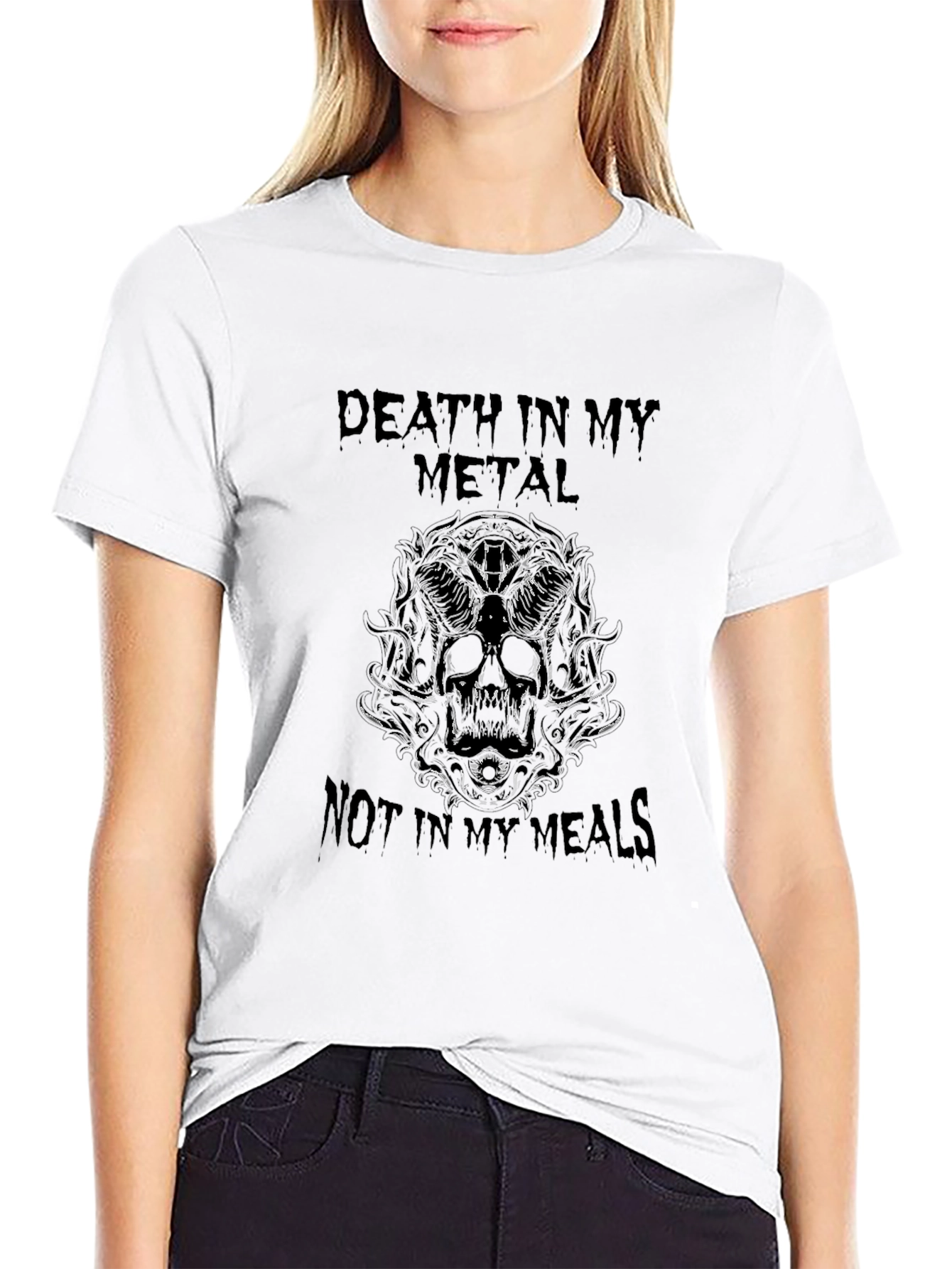 Death Metal T-Shirt: Skull Graphic Tee