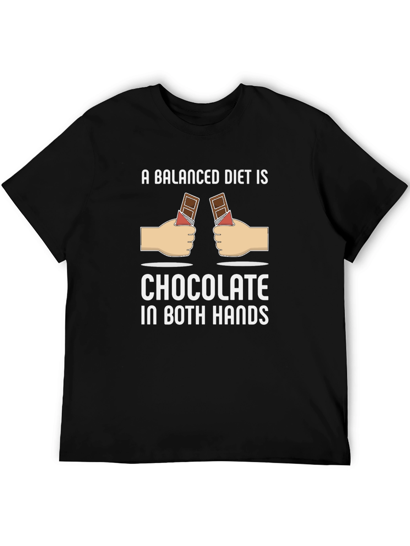 Chocolate in Both Hands Graphic Tee