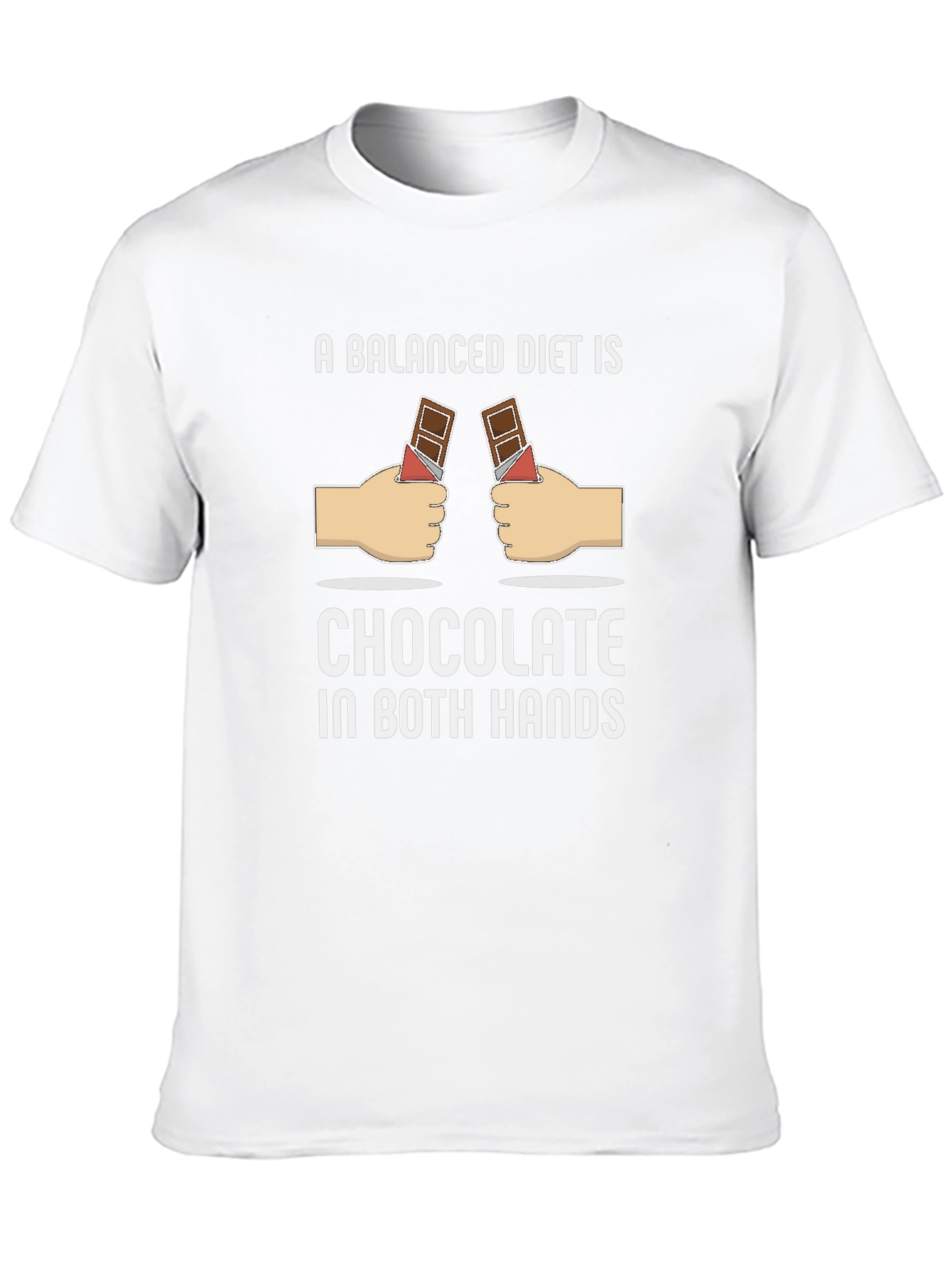 Chocolate in Both Hands Graphic Tee