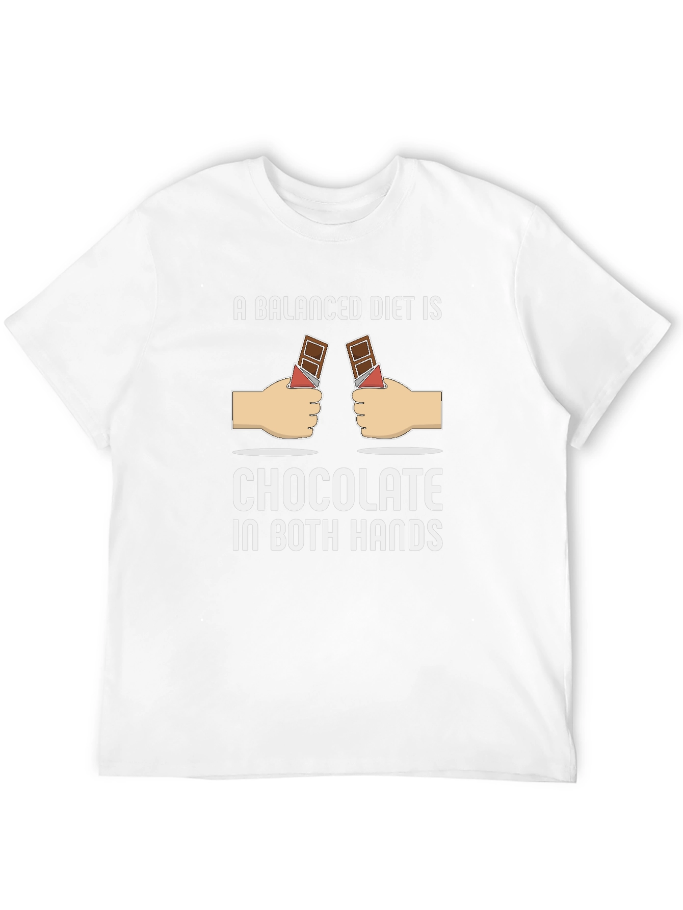Chocolate in Both Hands Graphic Tee