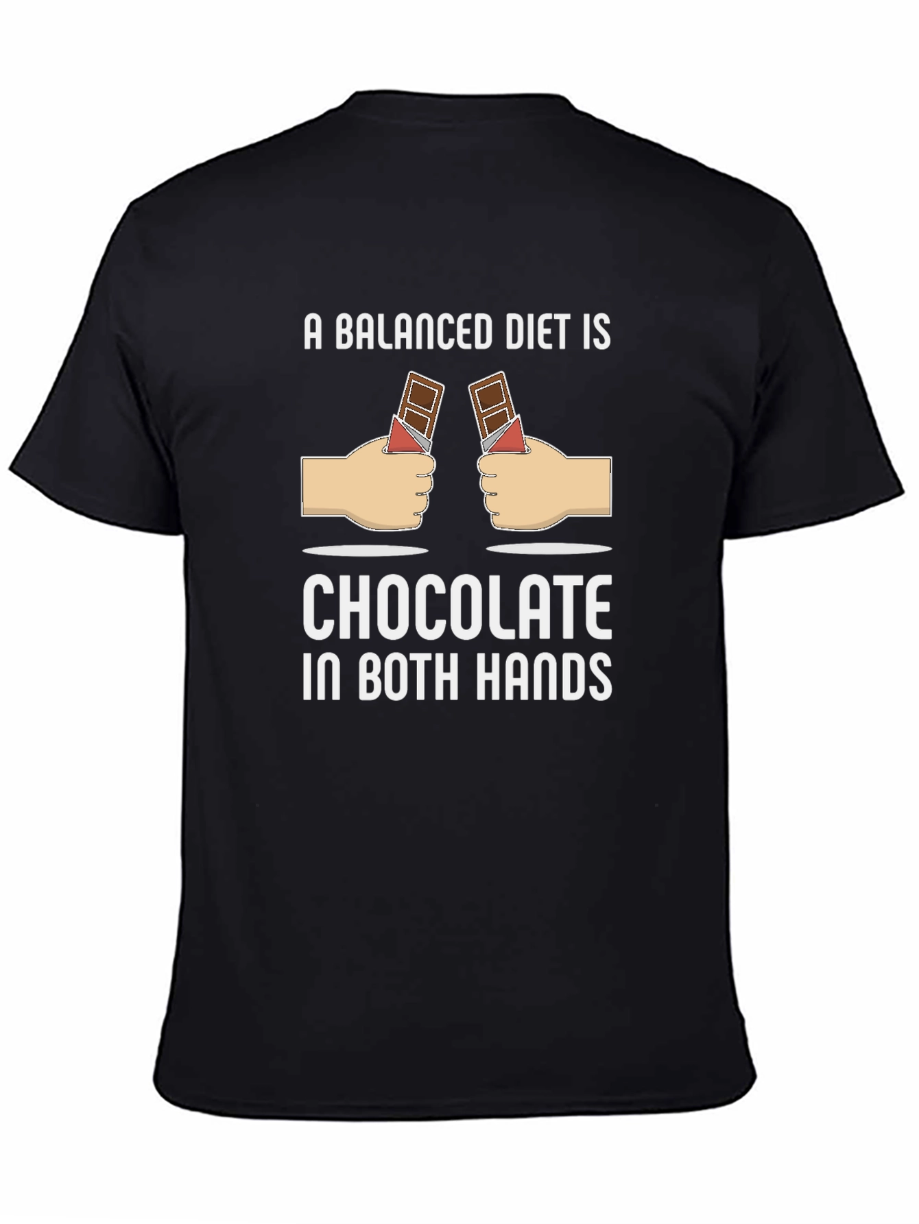 Chocolate in Both Hands Graphic Tee
