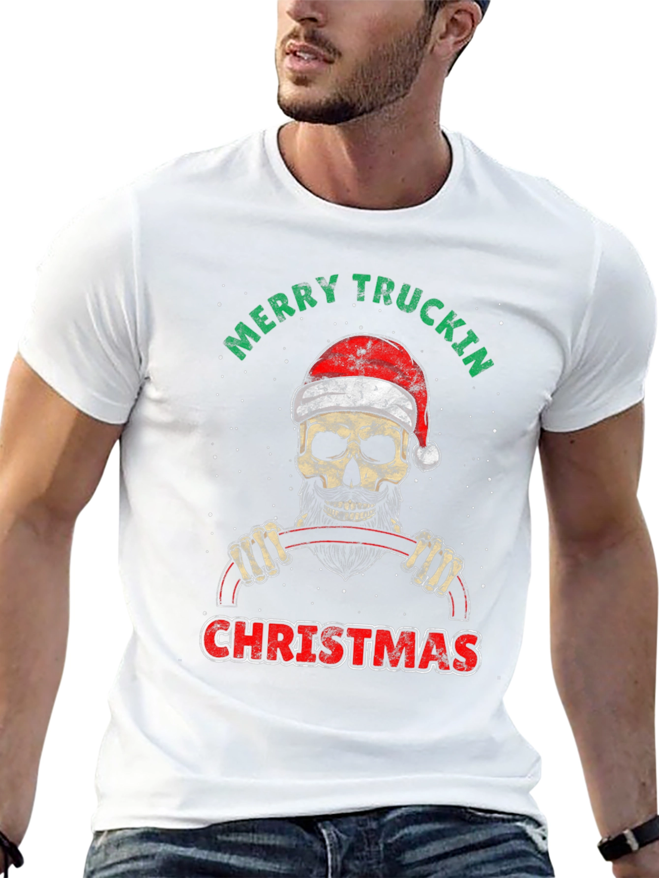 Merry Truckin Christmas T-Shirt