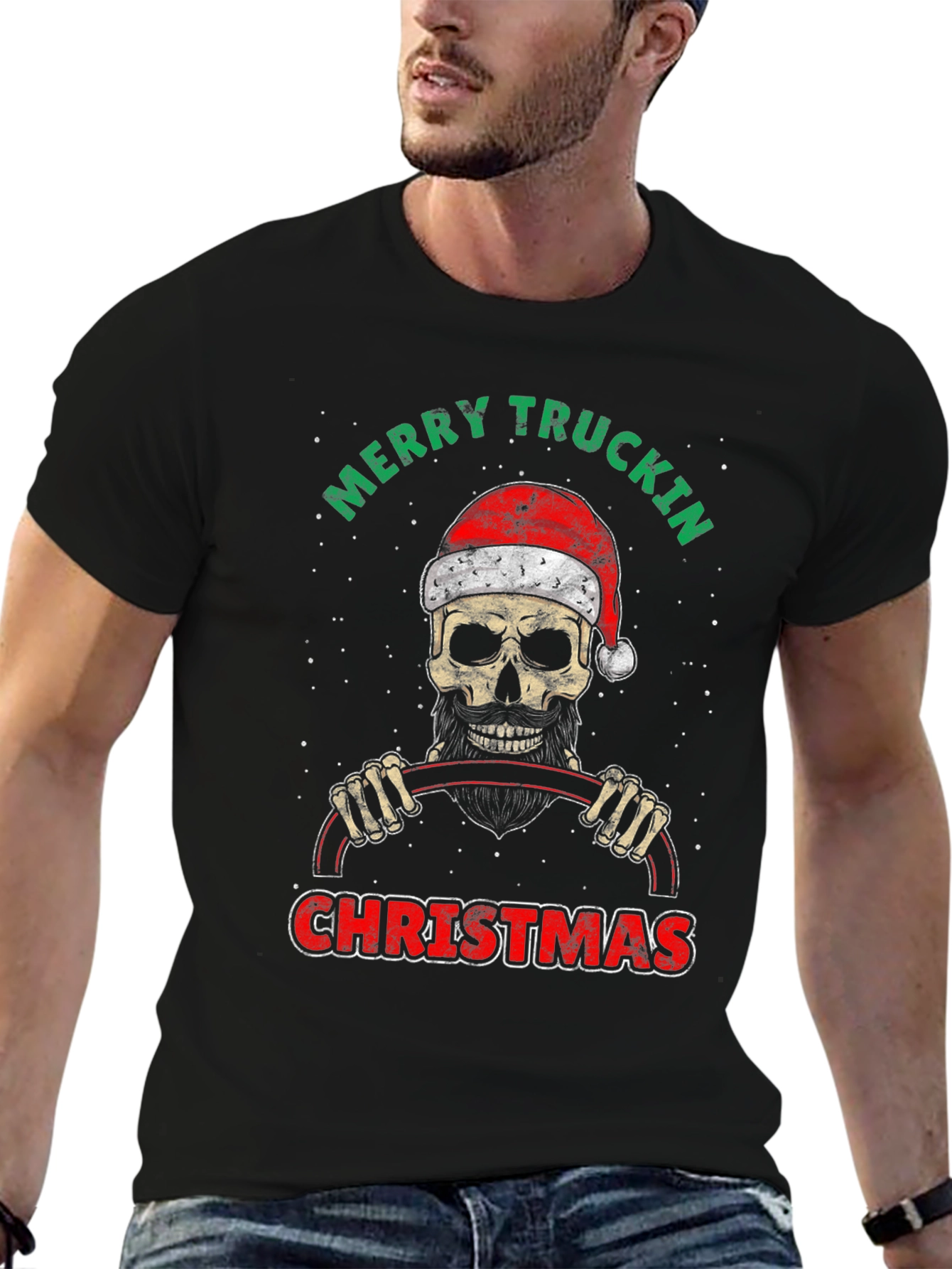Merry Truckin Christmas T-Shirt