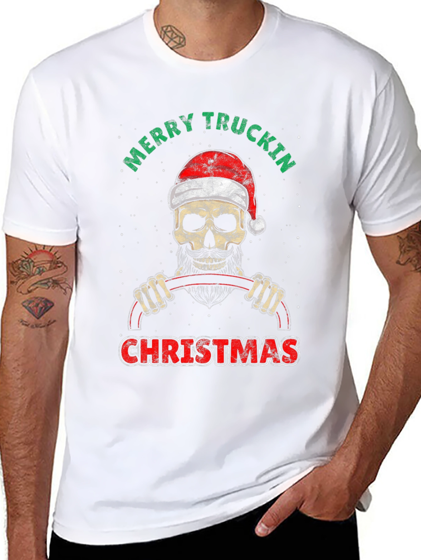 Merry Truckin Christmas T-Shirt