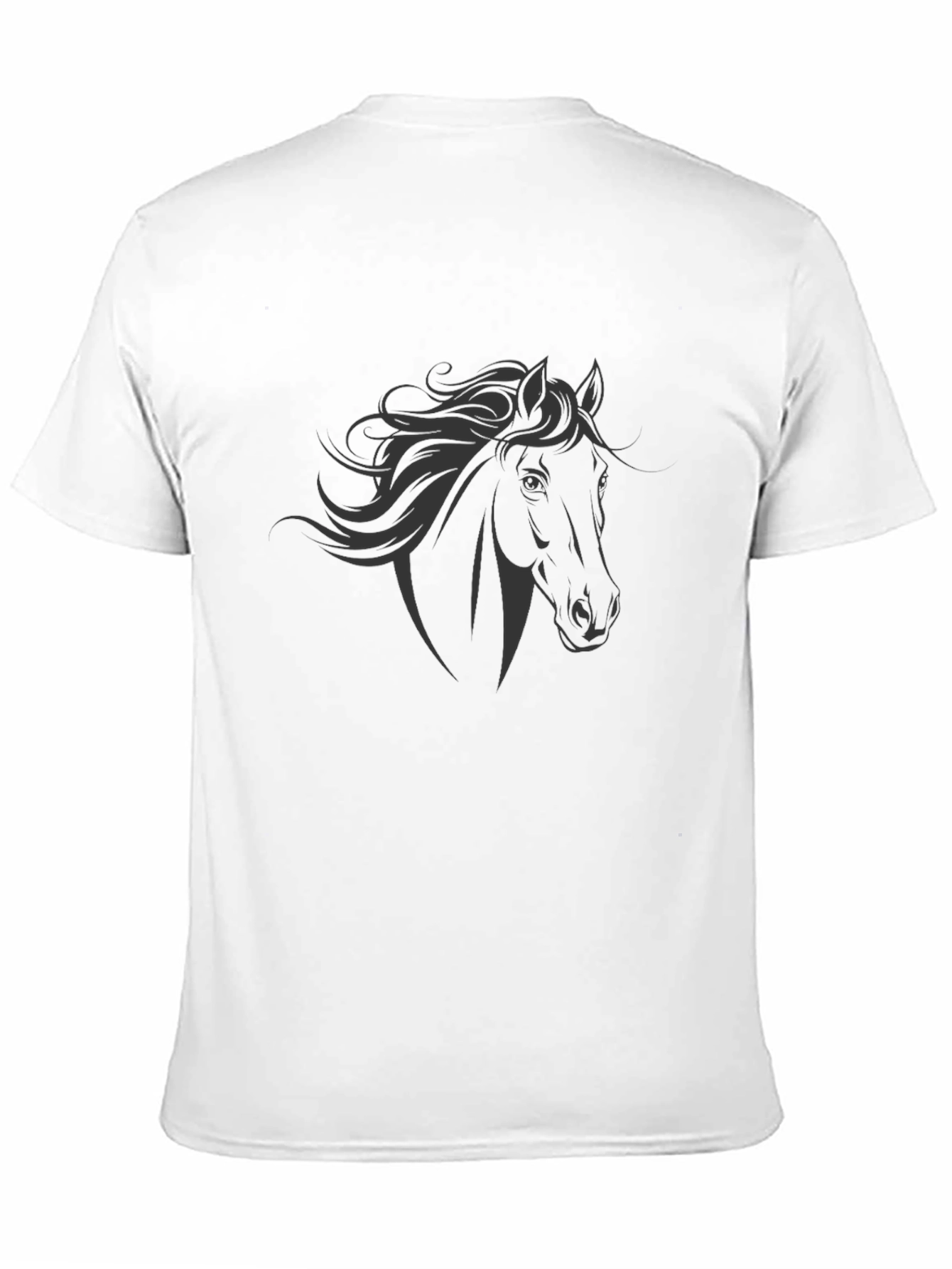 Horse Graphic Print T-Shirt
