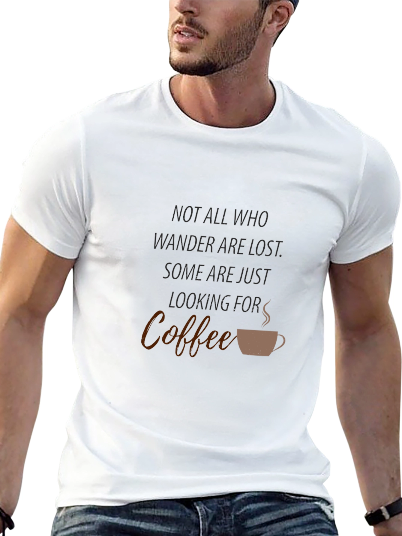 Coffee Seeker T-Shirt - Wanderlust Apparel