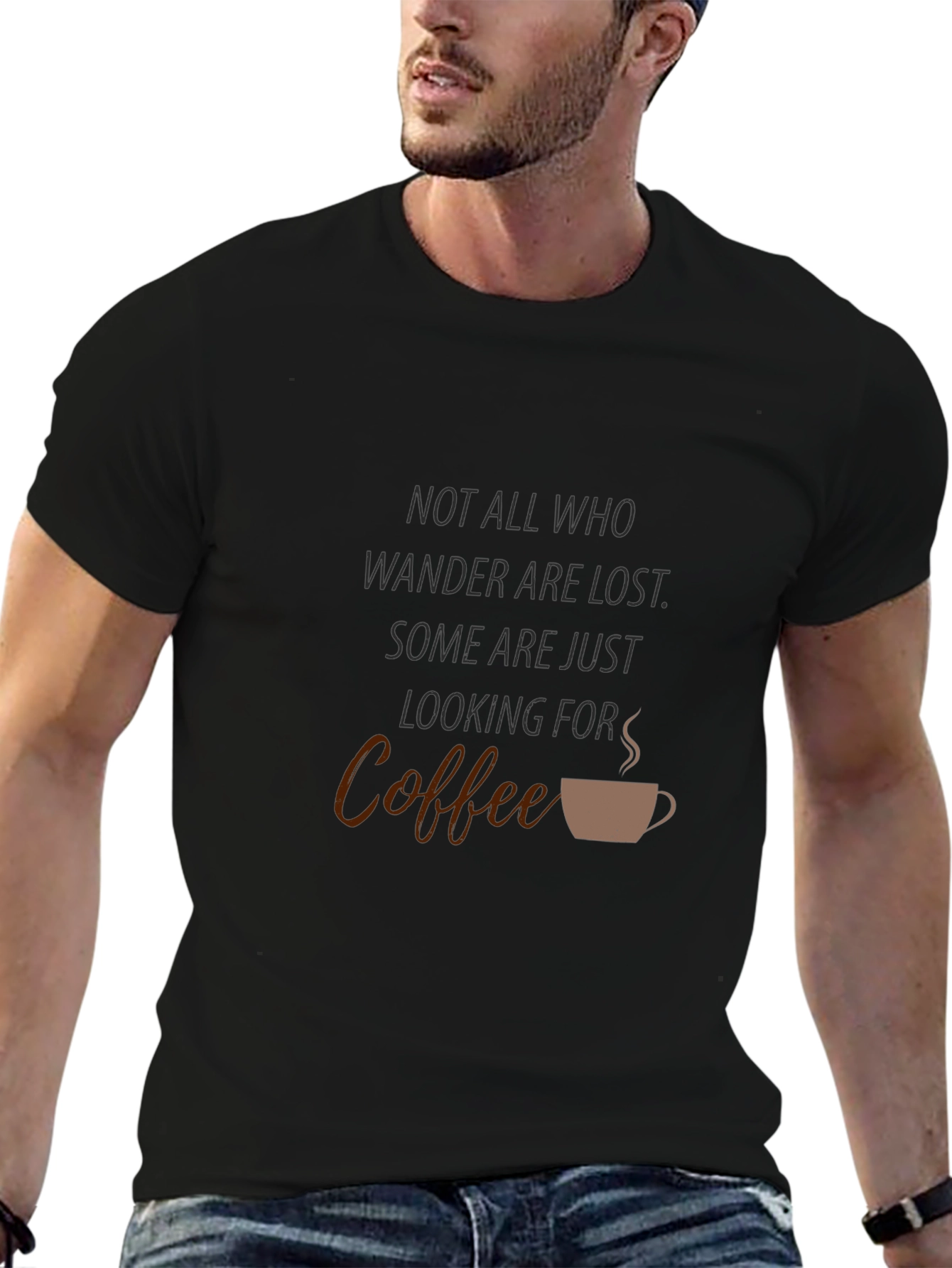 Coffee Seeker T-Shirt - Wanderlust Apparel