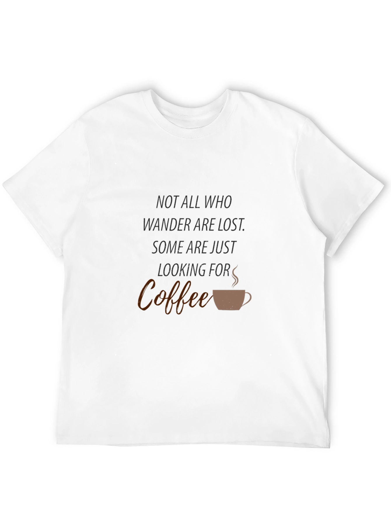 Coffee Seeker T-Shirt - Wanderlust Apparel