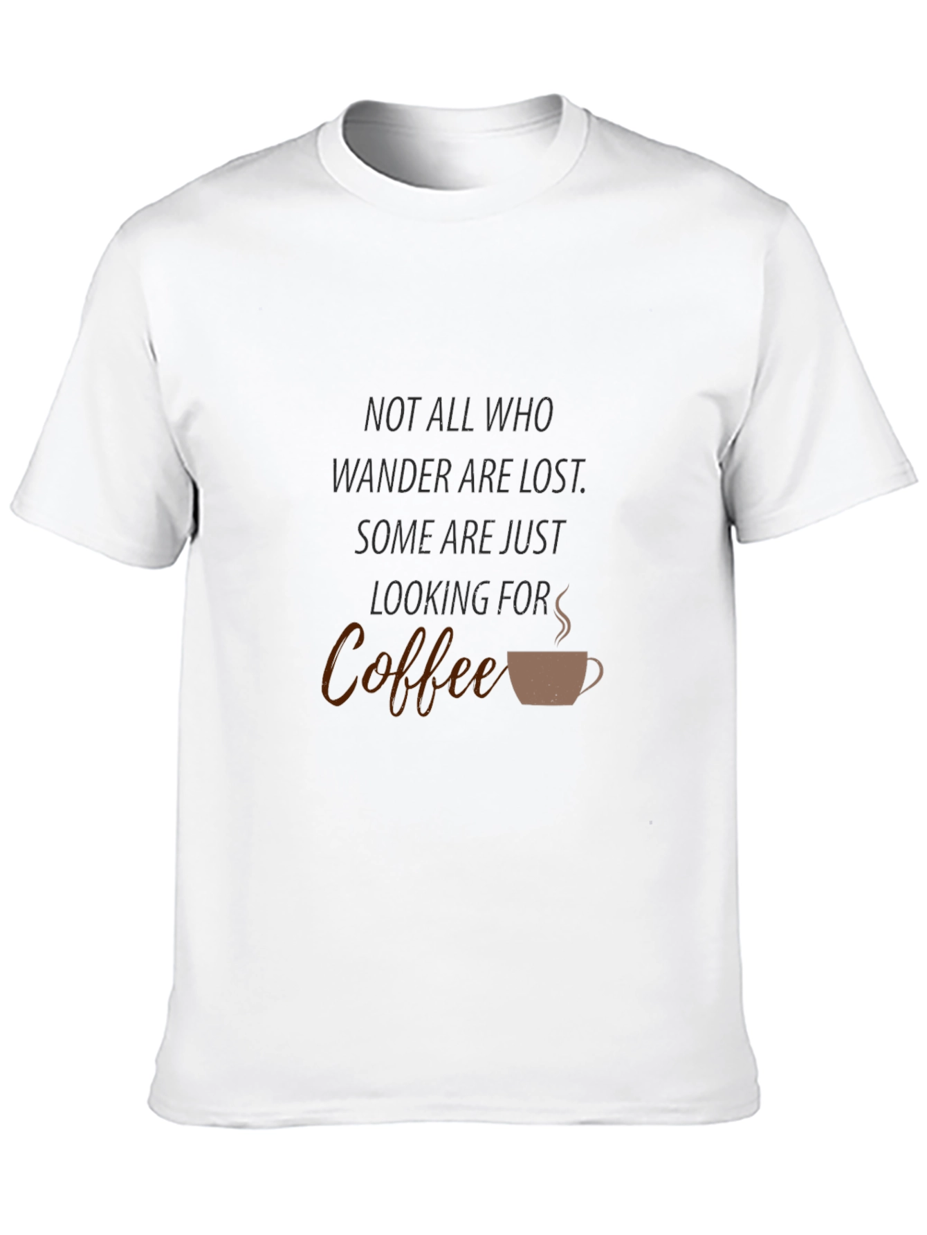 Coffee Seeker T-Shirt - Wanderlust Apparel