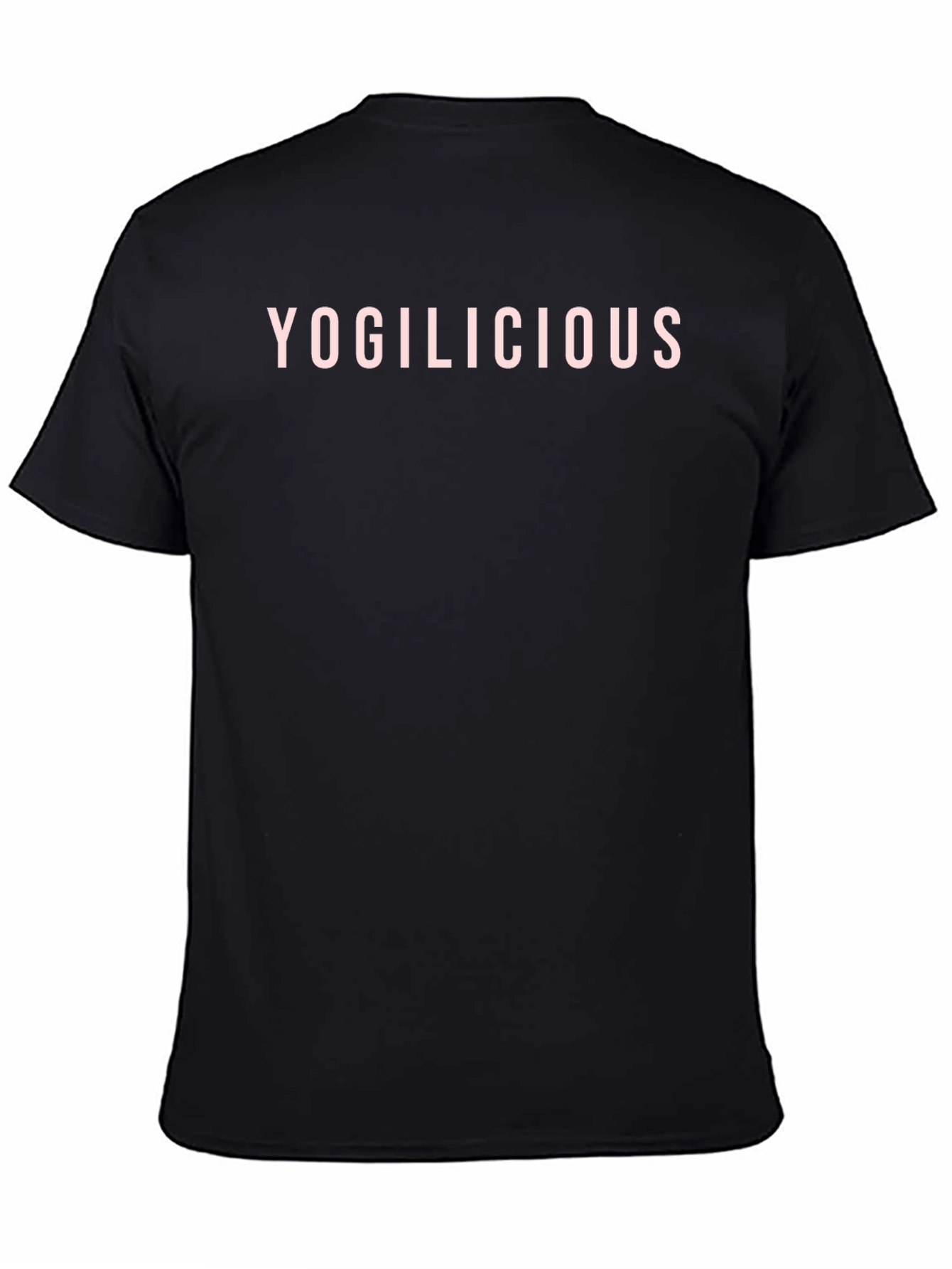 YOGILICIOUS Black Crew Neck Tee