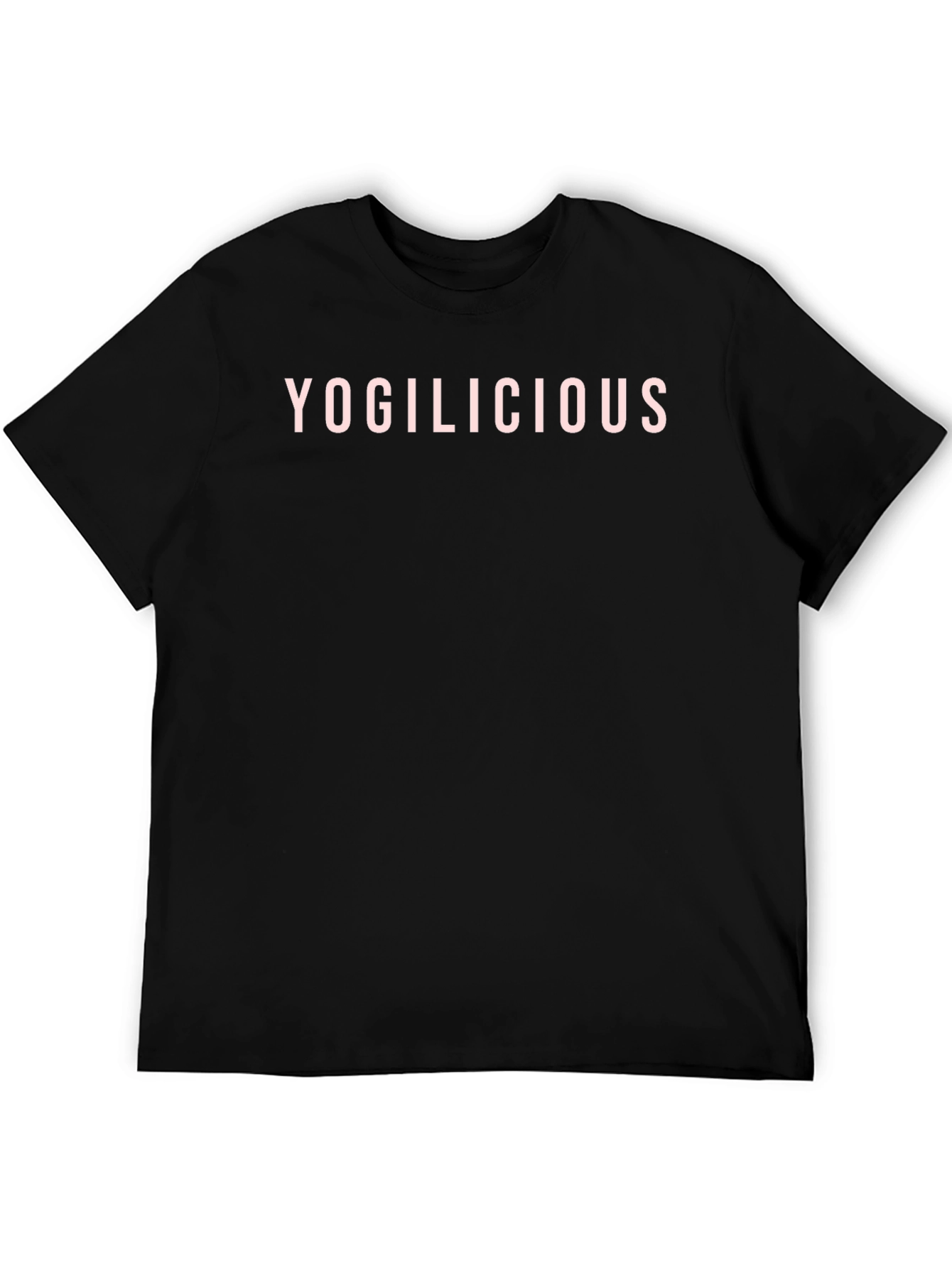 YOGILICIOUS Black Crew Neck Tee