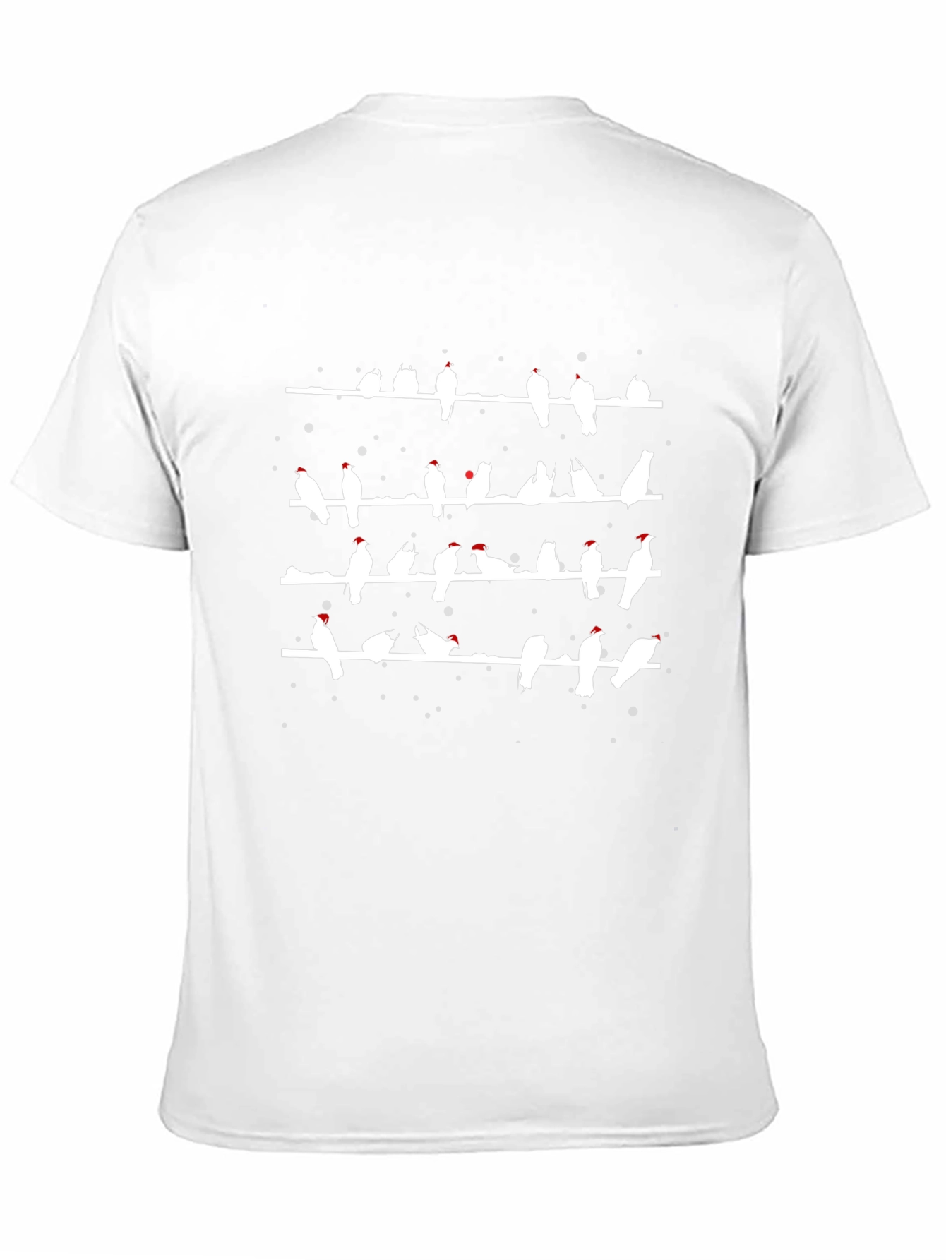 Birds on a Wire T-Shirt - Black