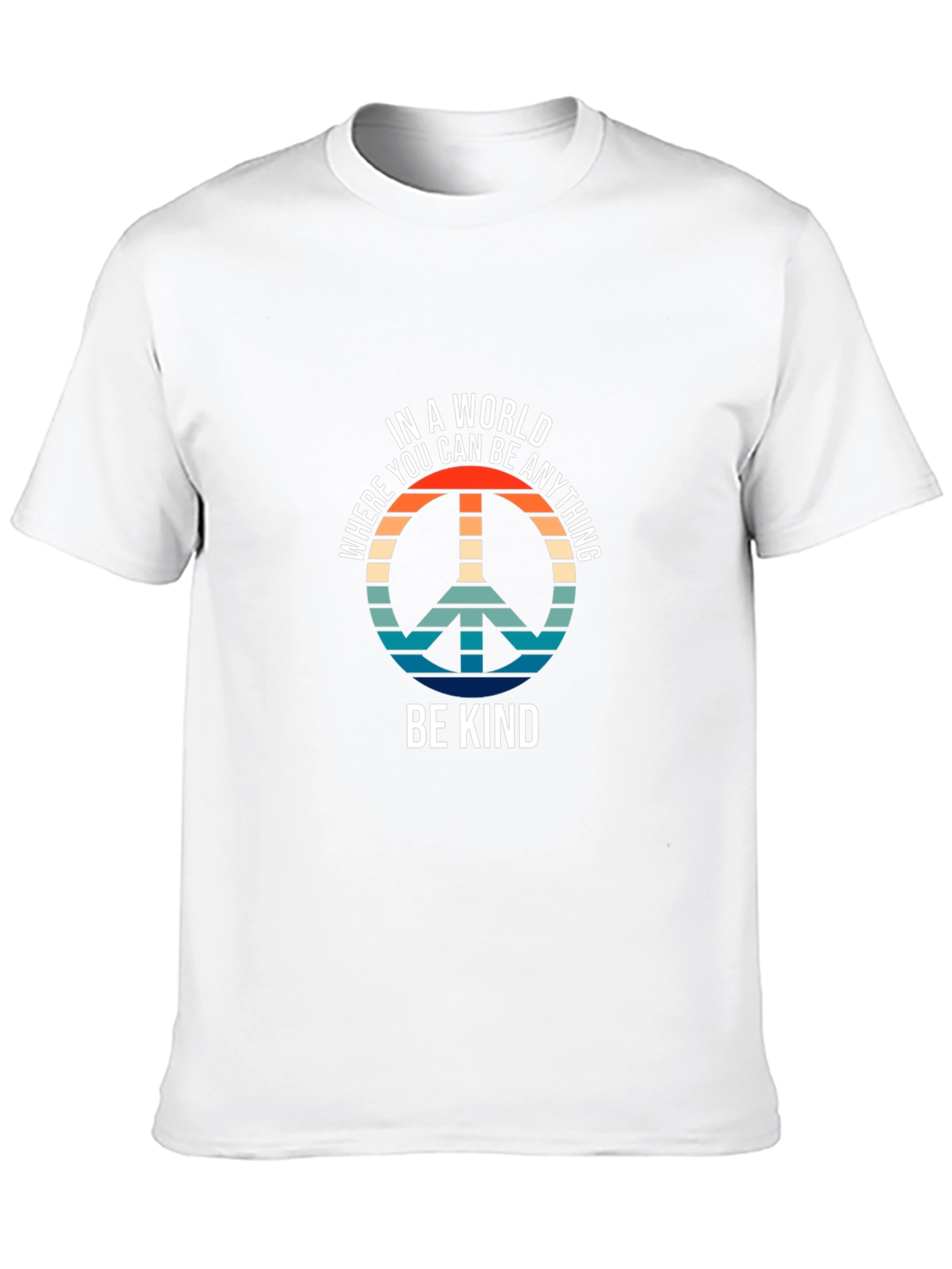 Be Kind Peace Sign T-Shirt