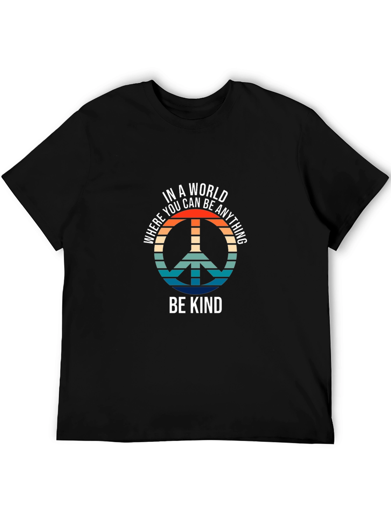 Be Kind Peace Sign T-Shirt