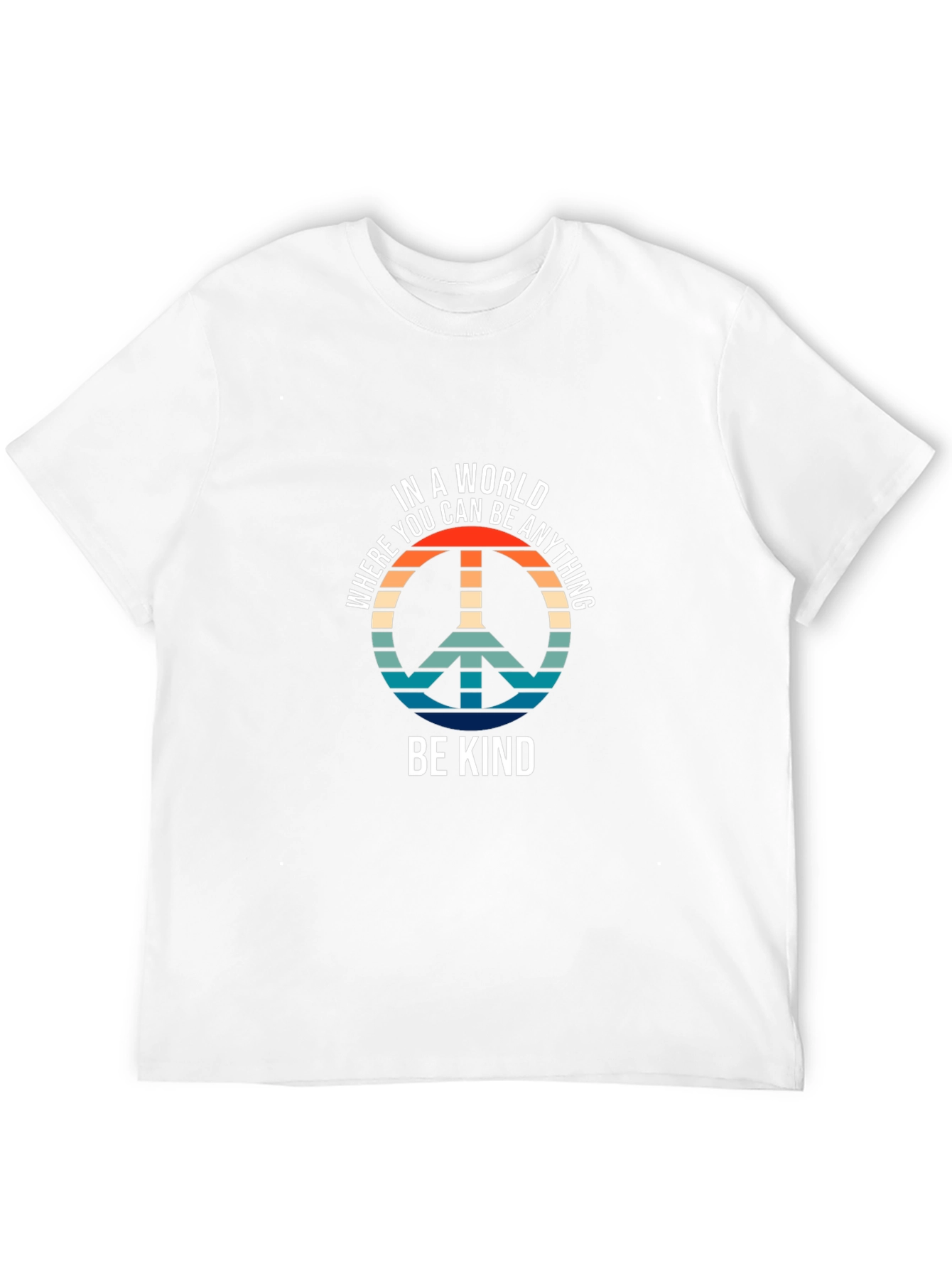 Be Kind Peace Sign T-Shirt