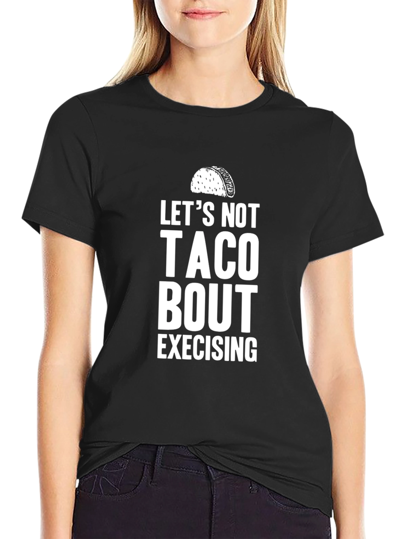 Funny Taco Bout Exercising Graphic T-Shirt